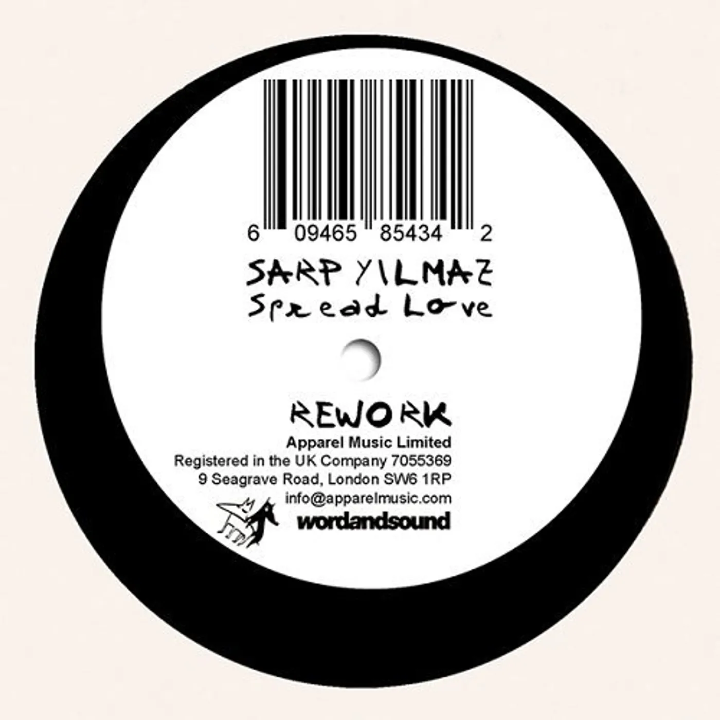 Sarp Yilmaz SPREAD LOVE REWORK Vinyl Record