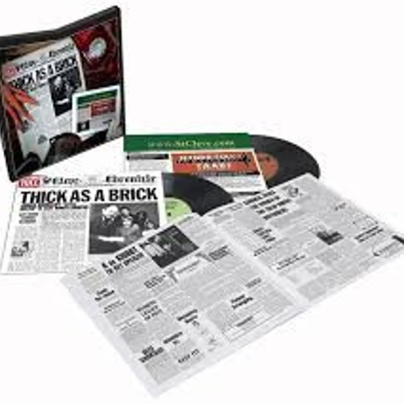Jethro Tull THICK AS A BRICK / THICK AS A BRICK 2 Vinyl Record