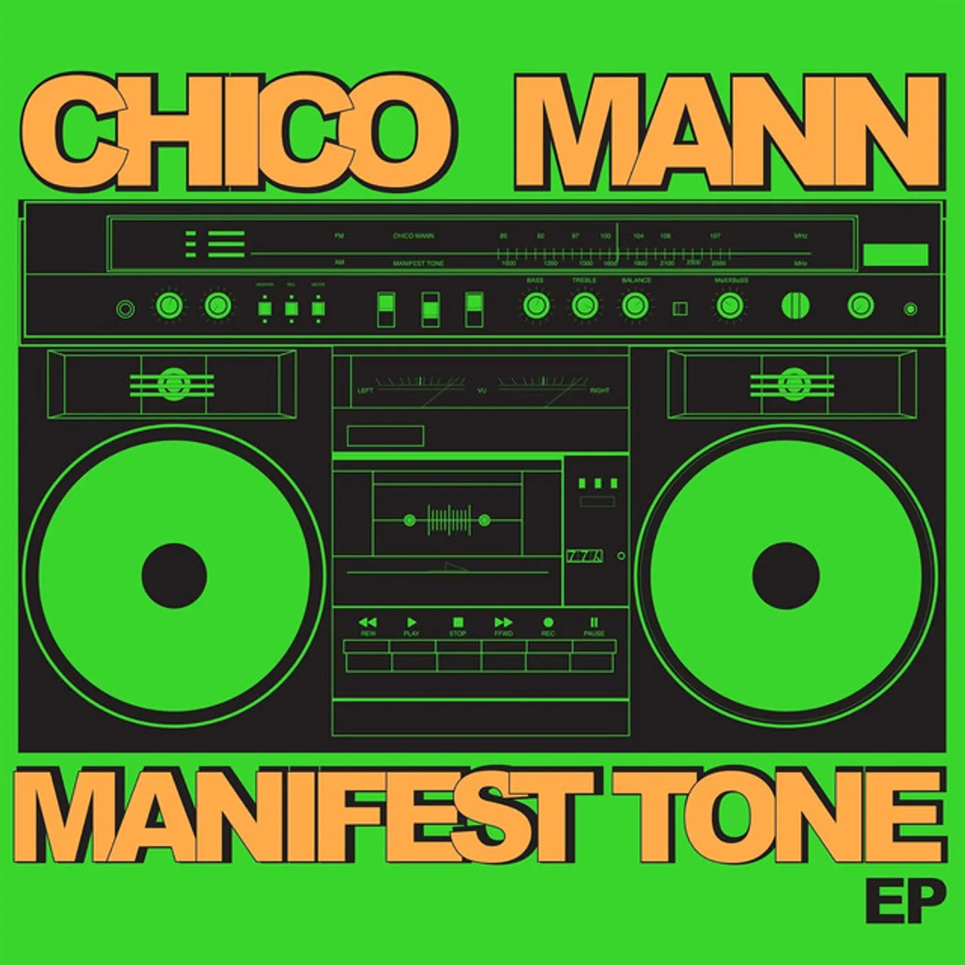 Chico Mann MANIFEST TONE Vinyl Record