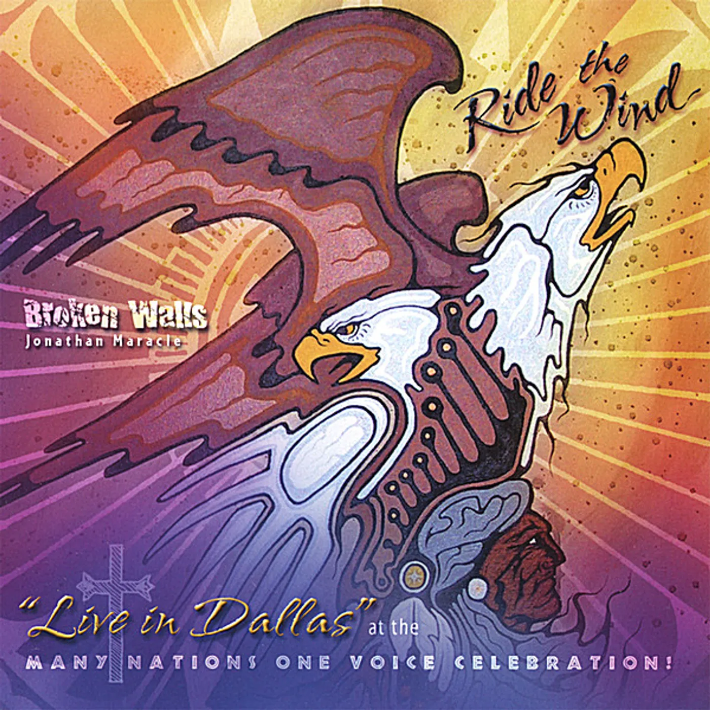 Broken Walls RIDE THE WIND CD