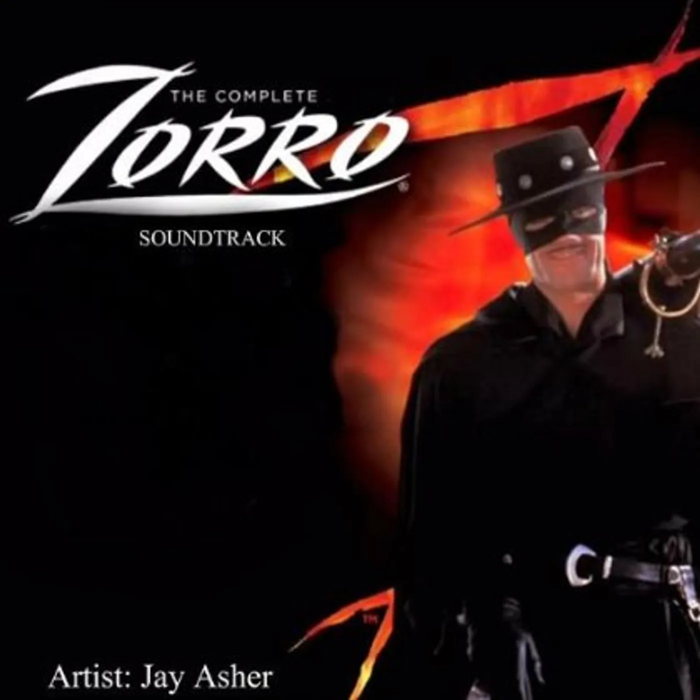 Jay Asher COMPLETE ZORRO / Original Soundtrack CD
