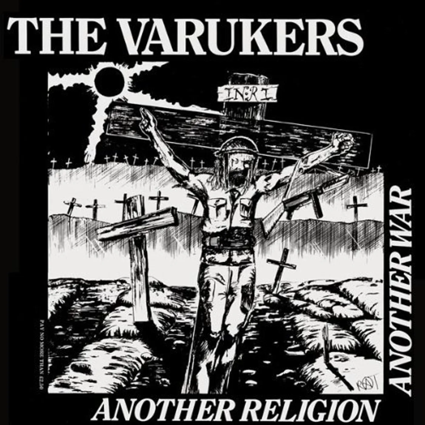 The Varukers Another Religion Another War Vinyl Record