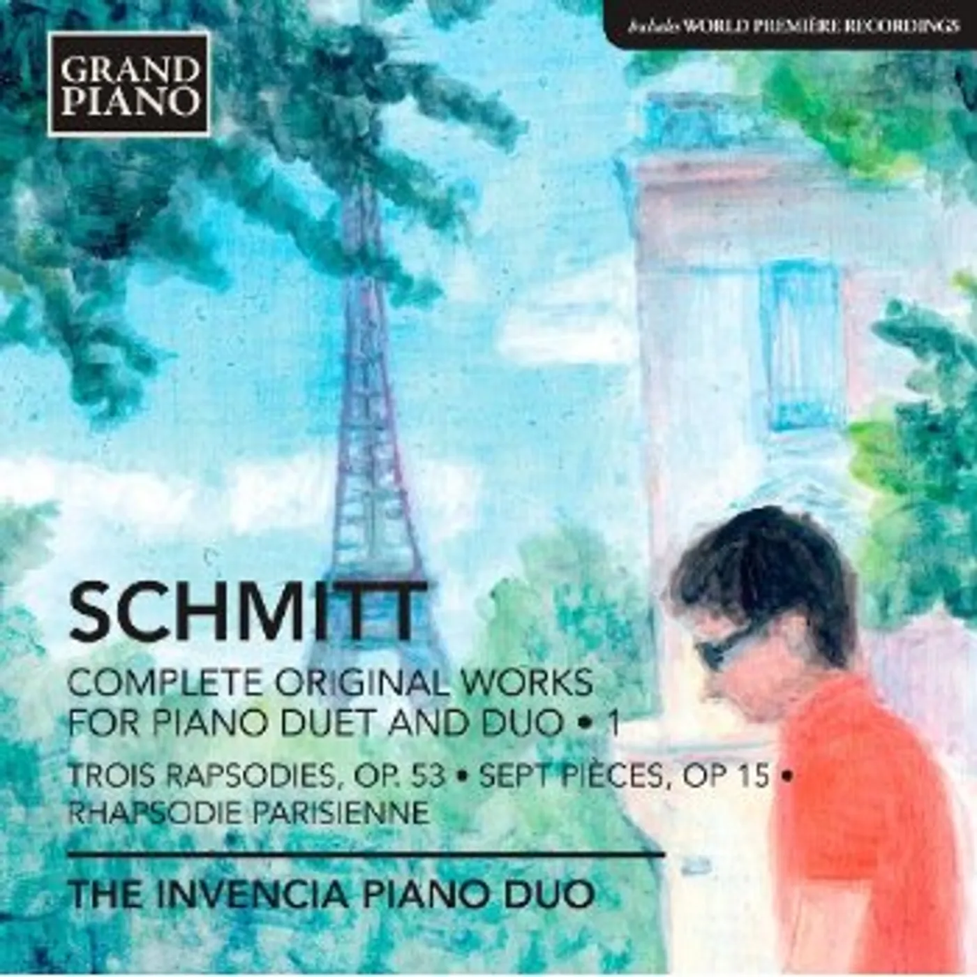 Invencia Piano Duo COMPLETE ORIGINAL WORKS FOR PIANO DUET & DUO CD