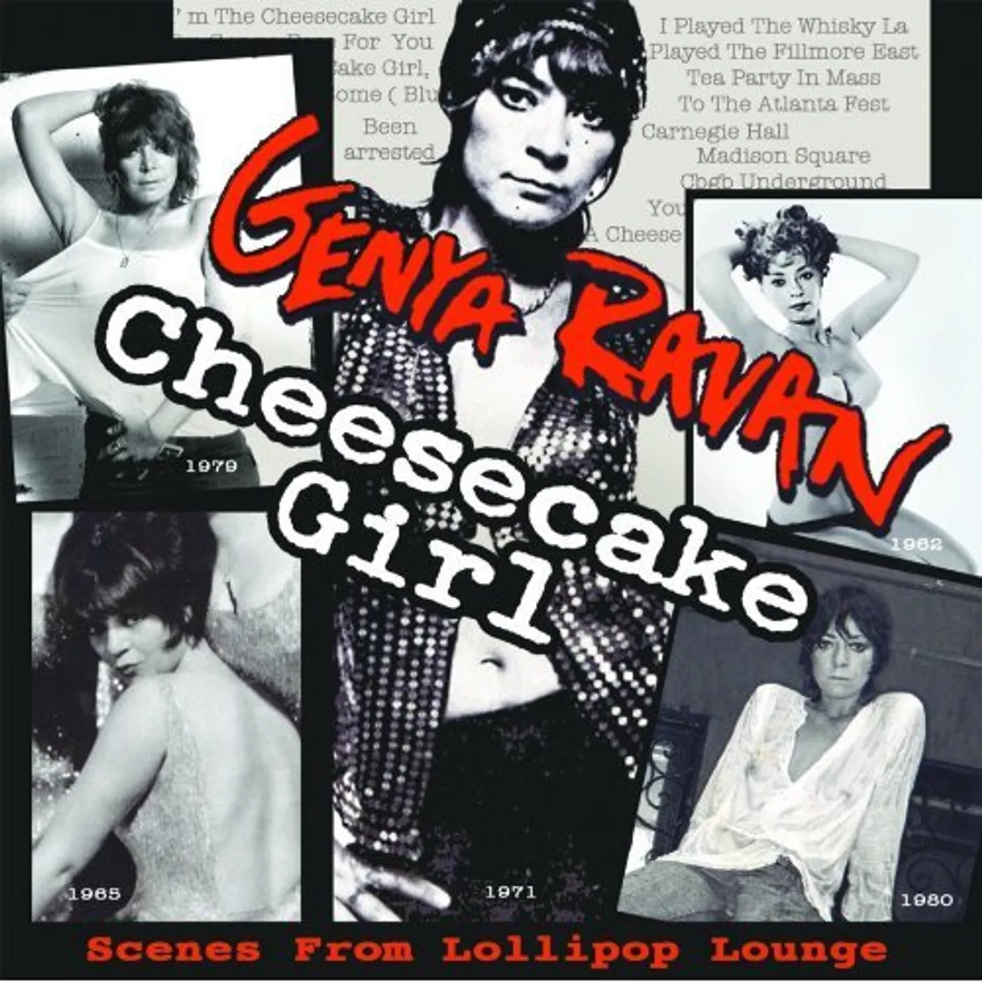 Genya Ravan CHEESECAKE GIRL CD