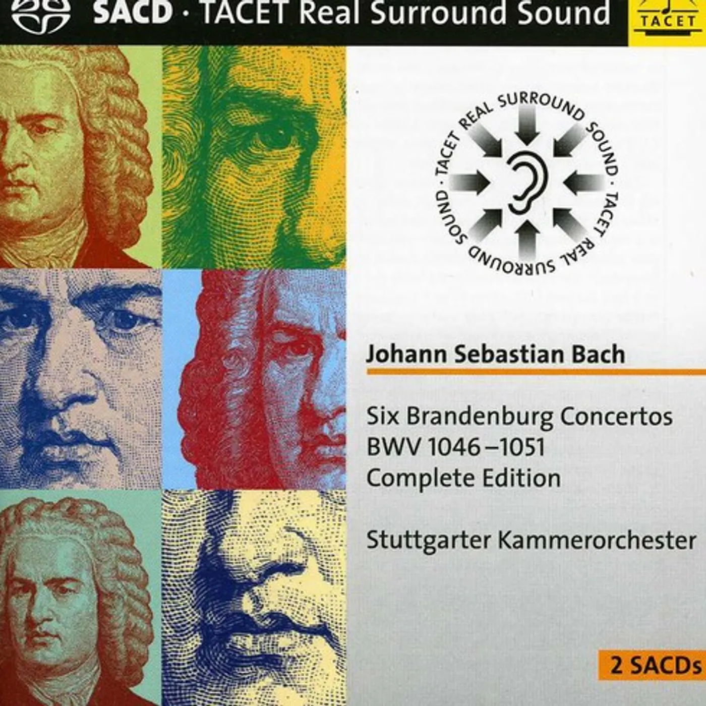 J.S. Bach / Stuttgarter Kammerorchester BRANDENBURG CONCERTOS Super Audio CD