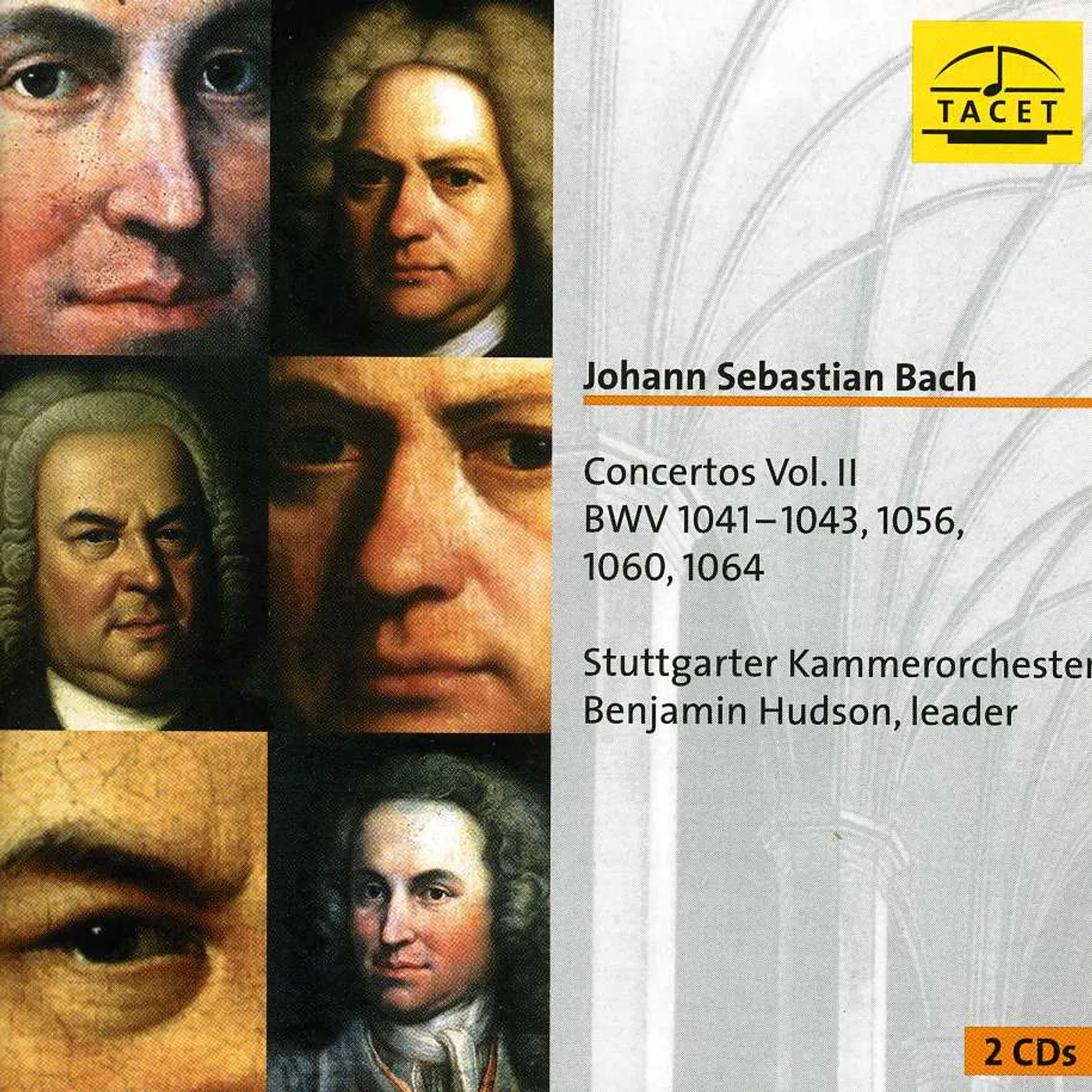 J.S. Bach / Stuttgarter Kammerorchester BACH CONCERTOS 2 CD