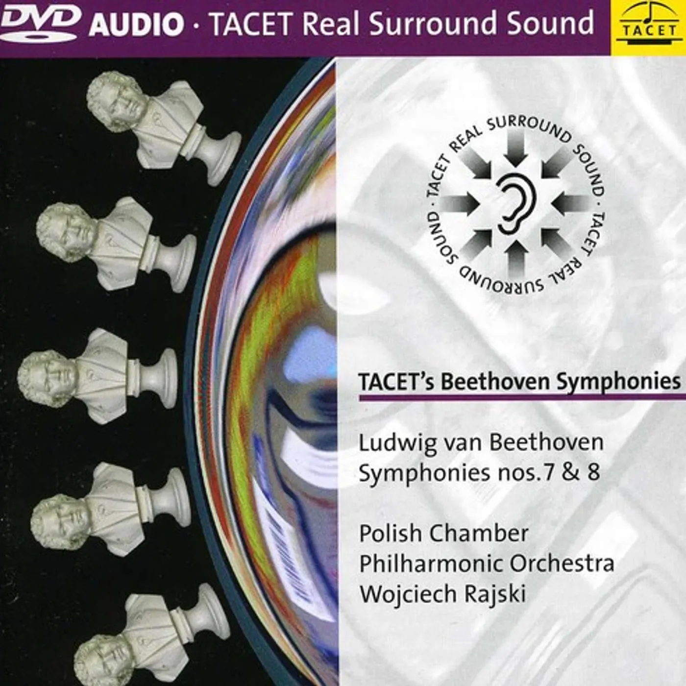 Beethoven / Polnische Kammerphilharmonie SYMPHONIES 7 & 8 DVD Audio