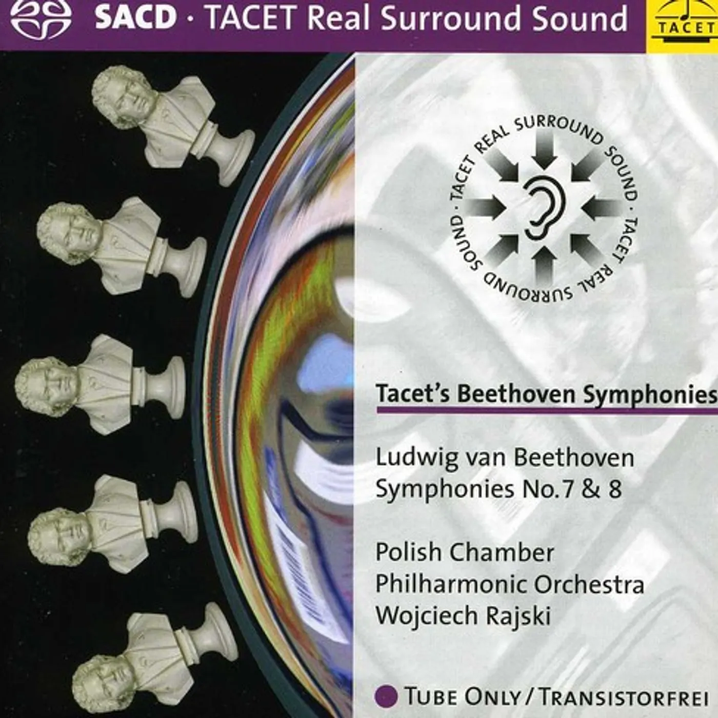 Beethoven / Polnische Kammerphilharmonie SYMPHONIES 7 & 8 Super Audio CD