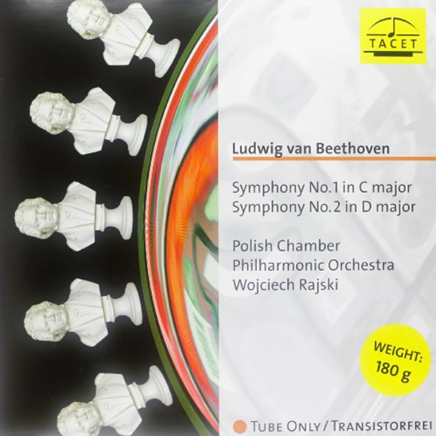 Beethoven / Polnische Kammerphilharmonie SYMPHONIES 1 & 2 Vinyl Record