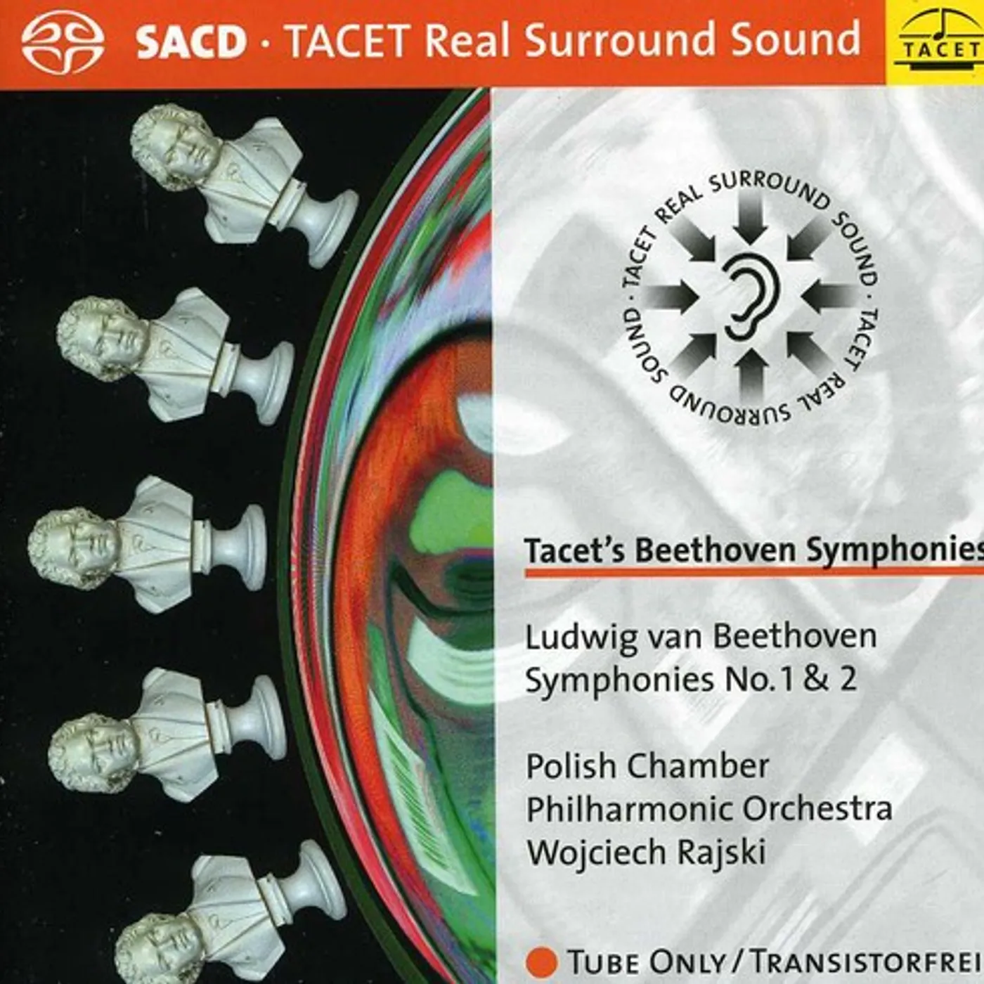 Beethoven / Polnische Kammerphilharmonie SYMPHONIES 1 & 2 Super Audio CD