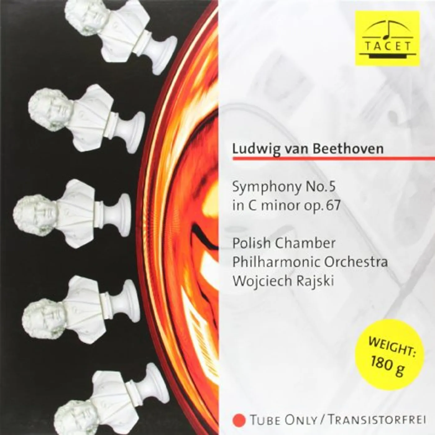 Beethoven / Polnische Kammerphilharmonie / Rajski SYMPHONY NO 5 IN C MINOR Vinyl Record