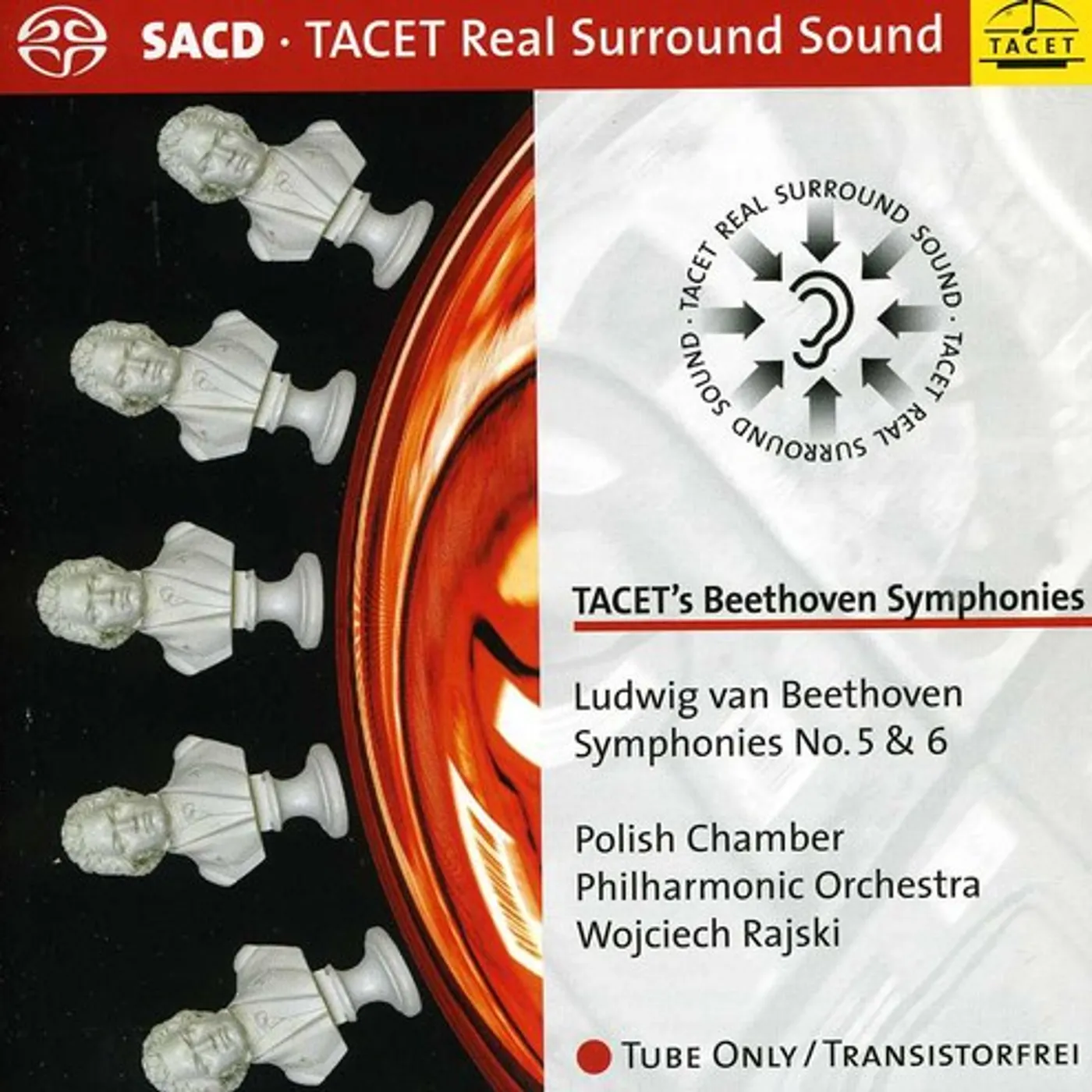 Beethoven / Polnische Kammerphilharmonie / Rajski SYMPHONIES 5 & 6 CD Super Audio CD