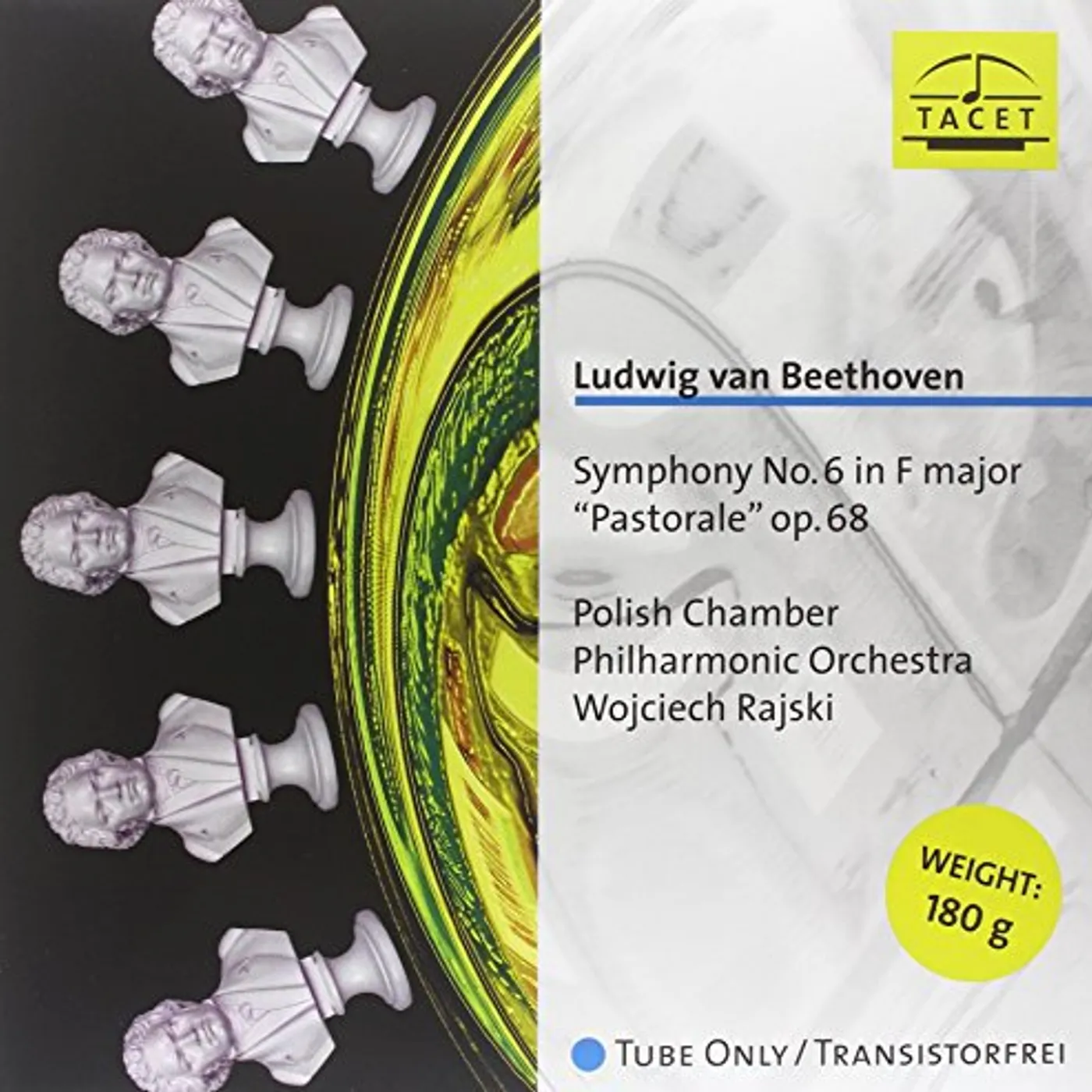 Beethoven / Polnische Kammerphilharmonie / Rajski SYMPHONY NO 6 IN F MAJOR OP 68: PASTORALE Vinyl Record