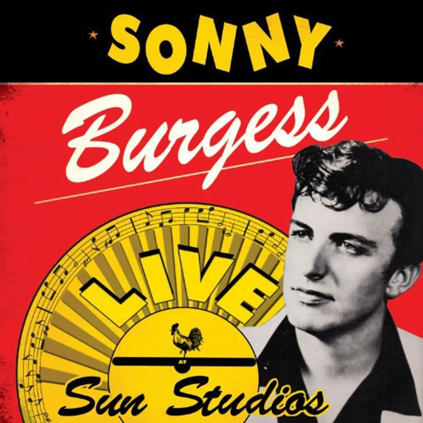Sonny Burgess Live At Sun Studios Vinyl Record