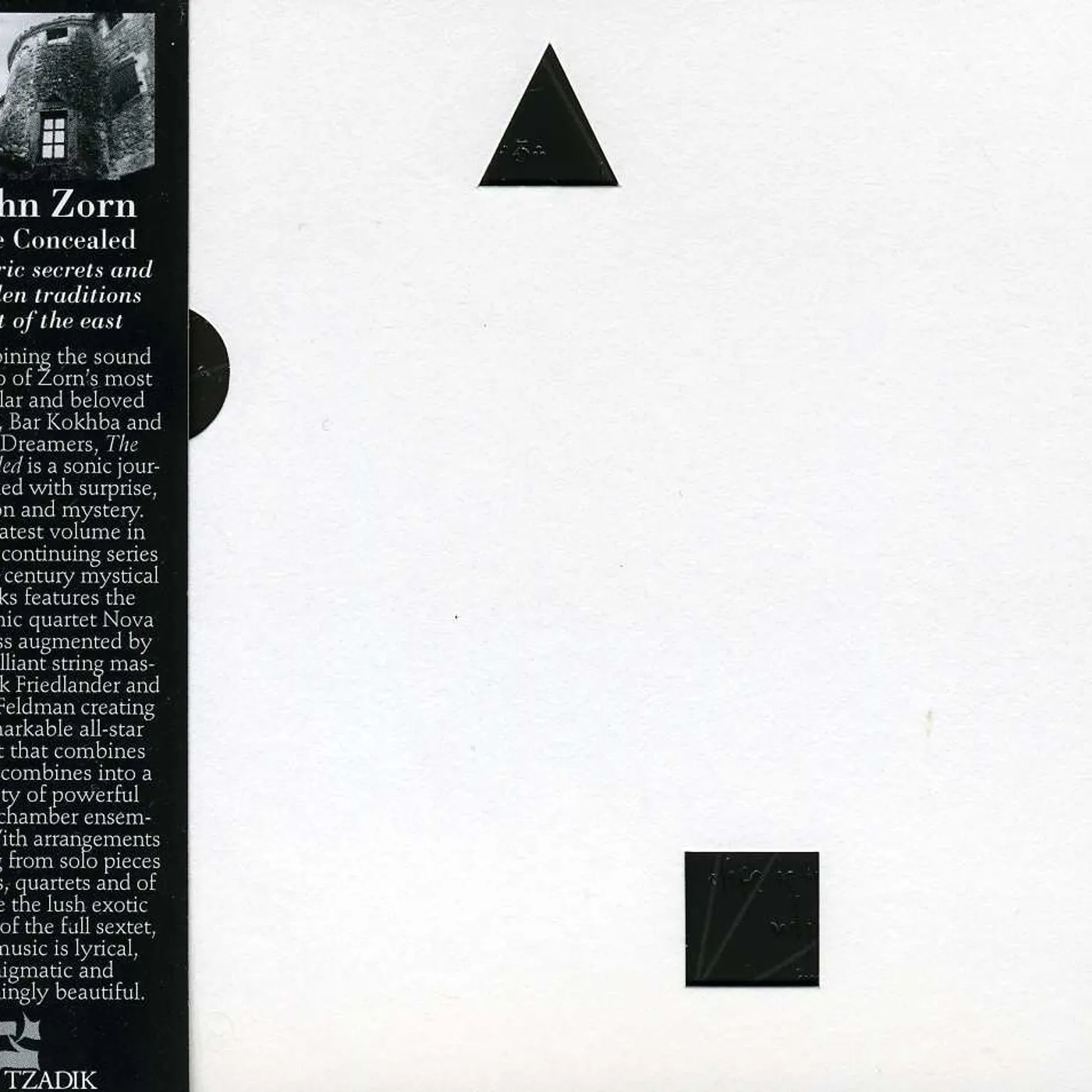 John Zorn CONCEALED CD