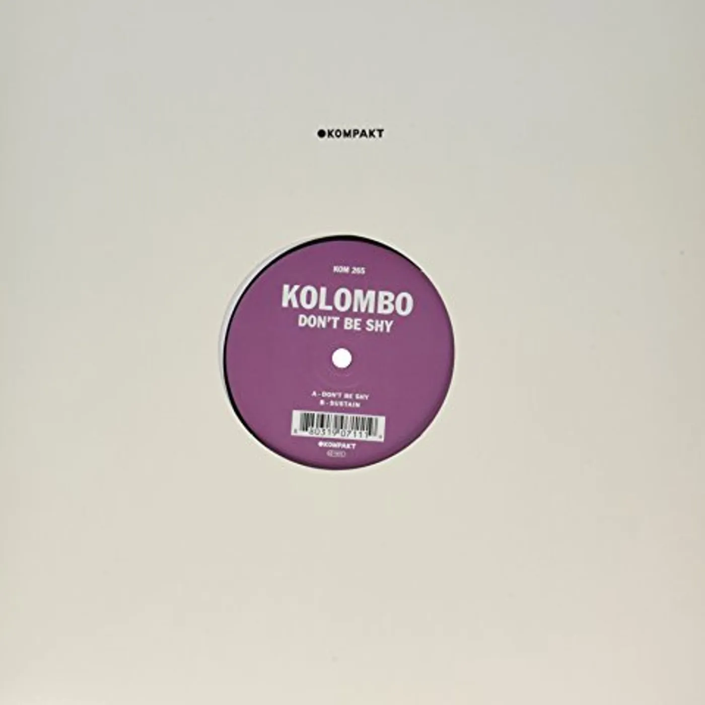 Kolombo Don't Be Shy Vinyl Record