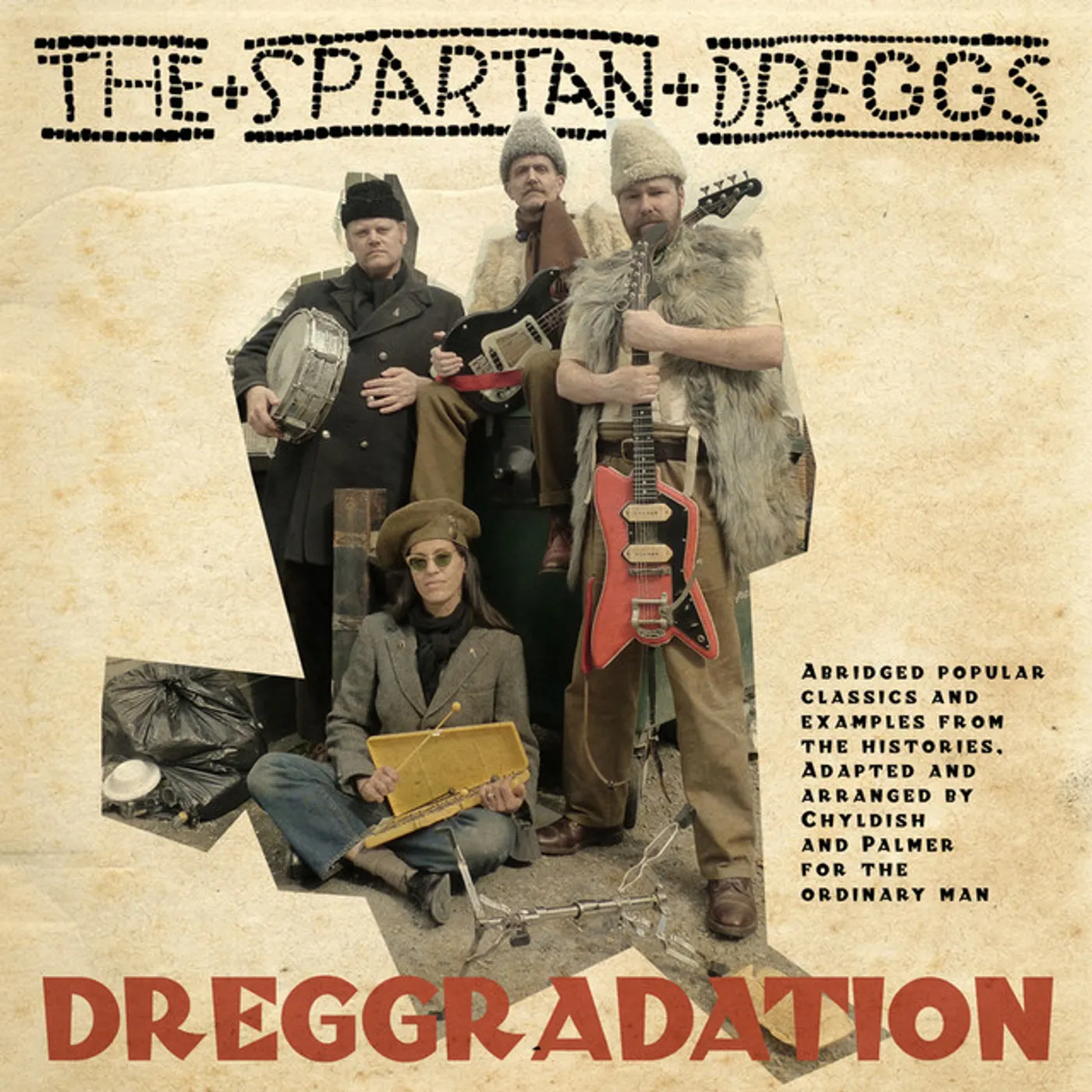 Wild Billy Childish & The Spartan Dreggs Dreggredation Vinyl Record