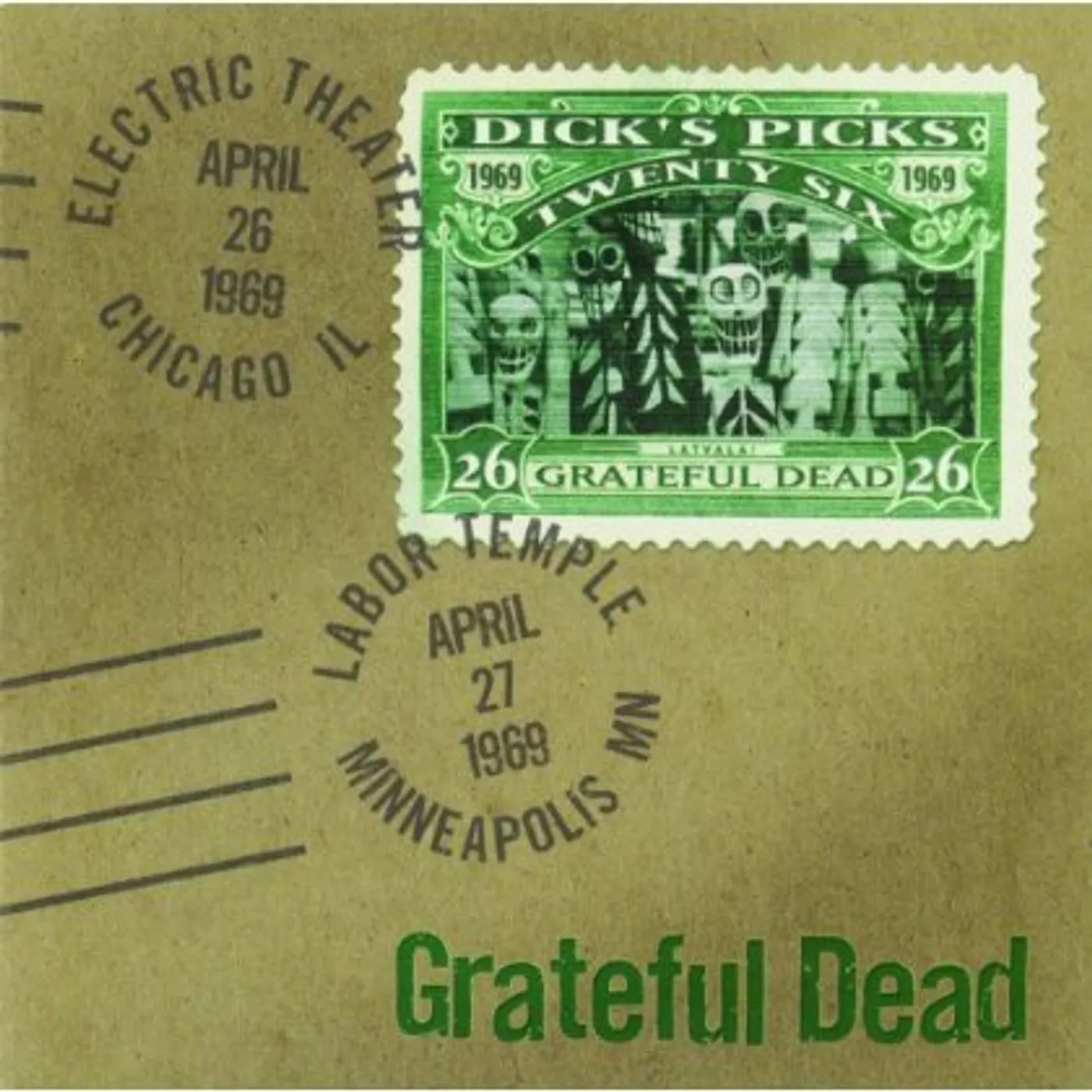 Grateful Dead DICK'S PICKS 26: 4/26/69 ELECTRIC THEATER CHICAGO CD
