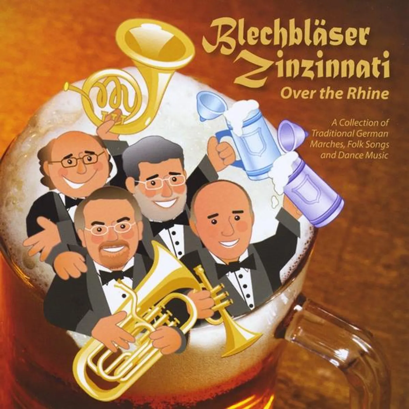 BLECHBLASER ZINZINNATI OVER THE RHINE CD