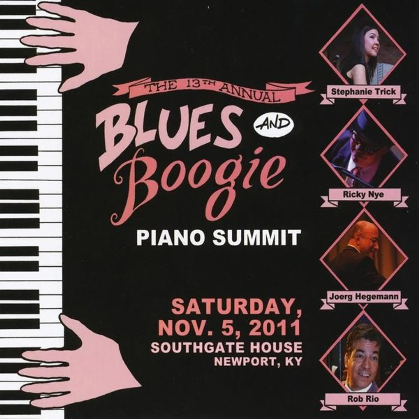 Ricky Nye 13TH ANNUAL BLUES & BOOGIE PIANO SUMMIT CD
