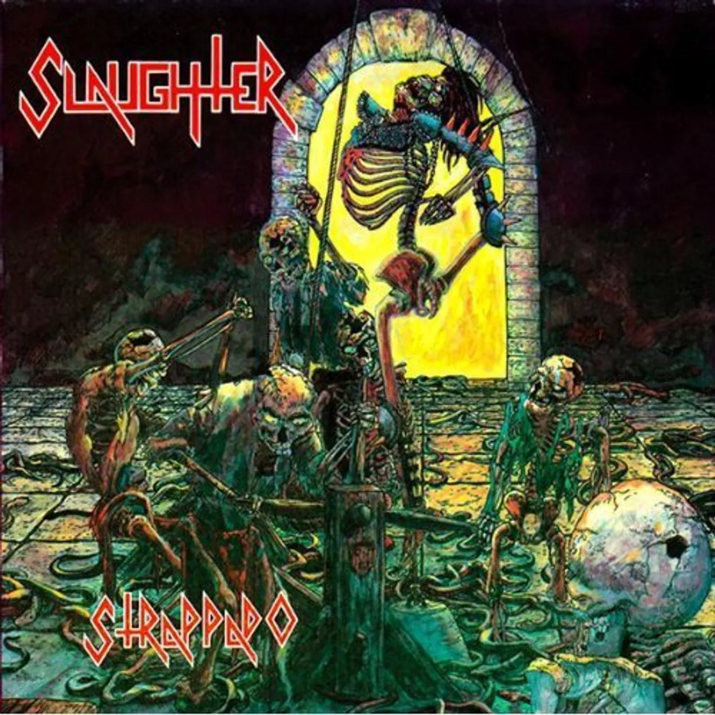 Slaughter STRAPPADO (BONUS TRACKS) Vinyl Record - Colored Vinyl