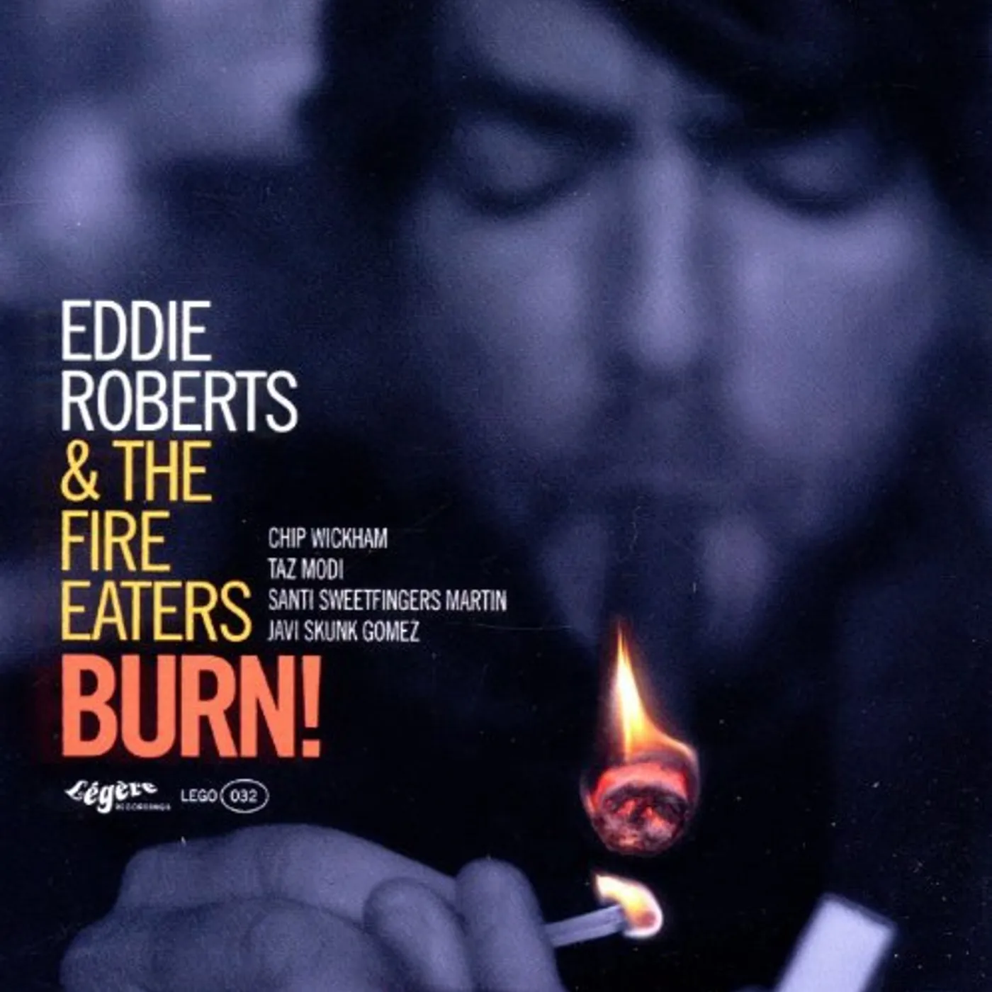 Eddie Roberts BURN Vinyl Record