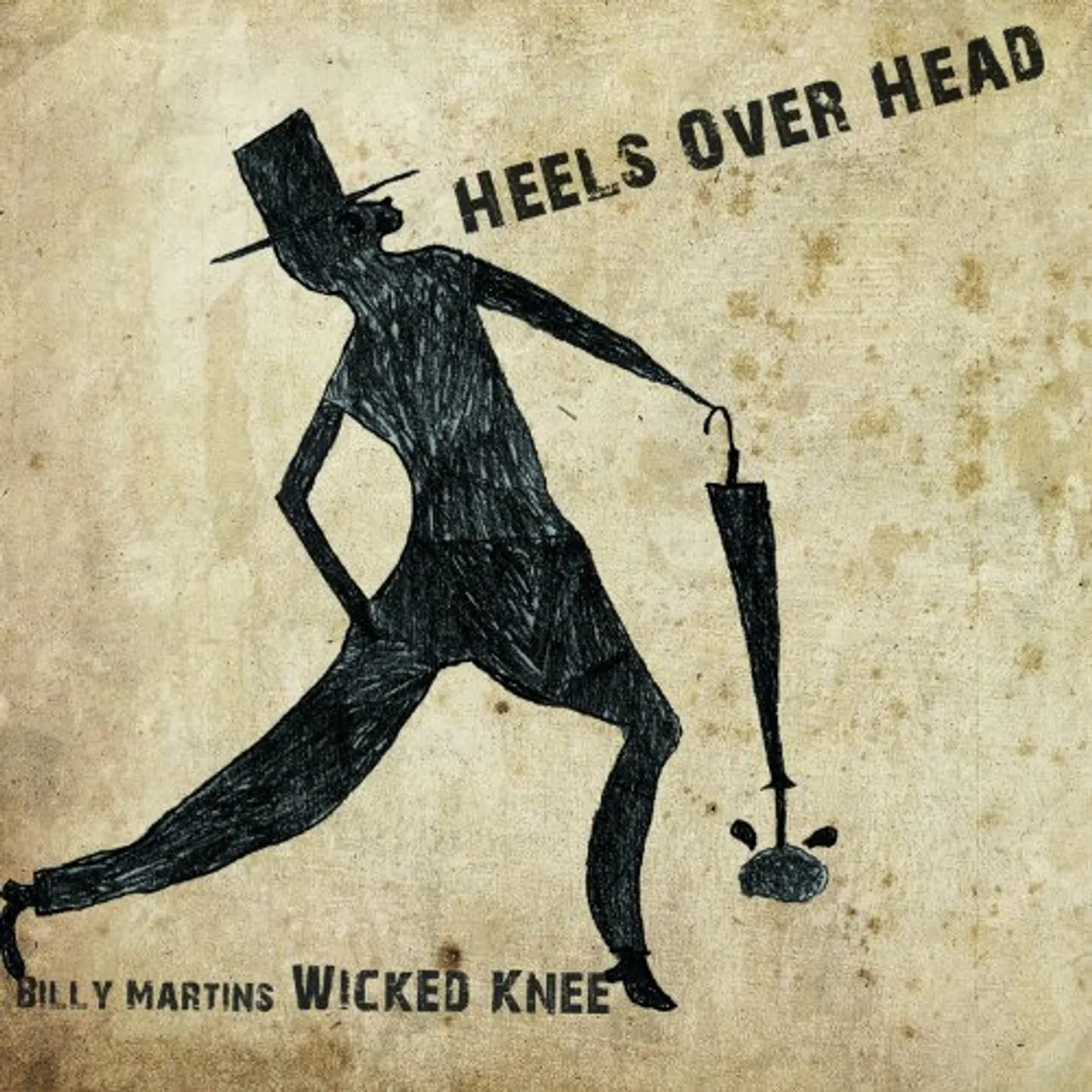Billy Martin HEELS OVER HEAD Vinyl Record