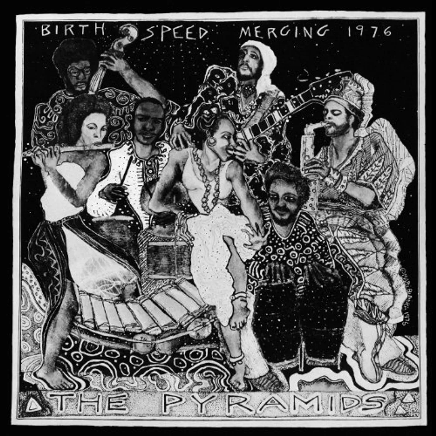 Pyramids BIRTH/SPEED/MERGING Vinyl Record