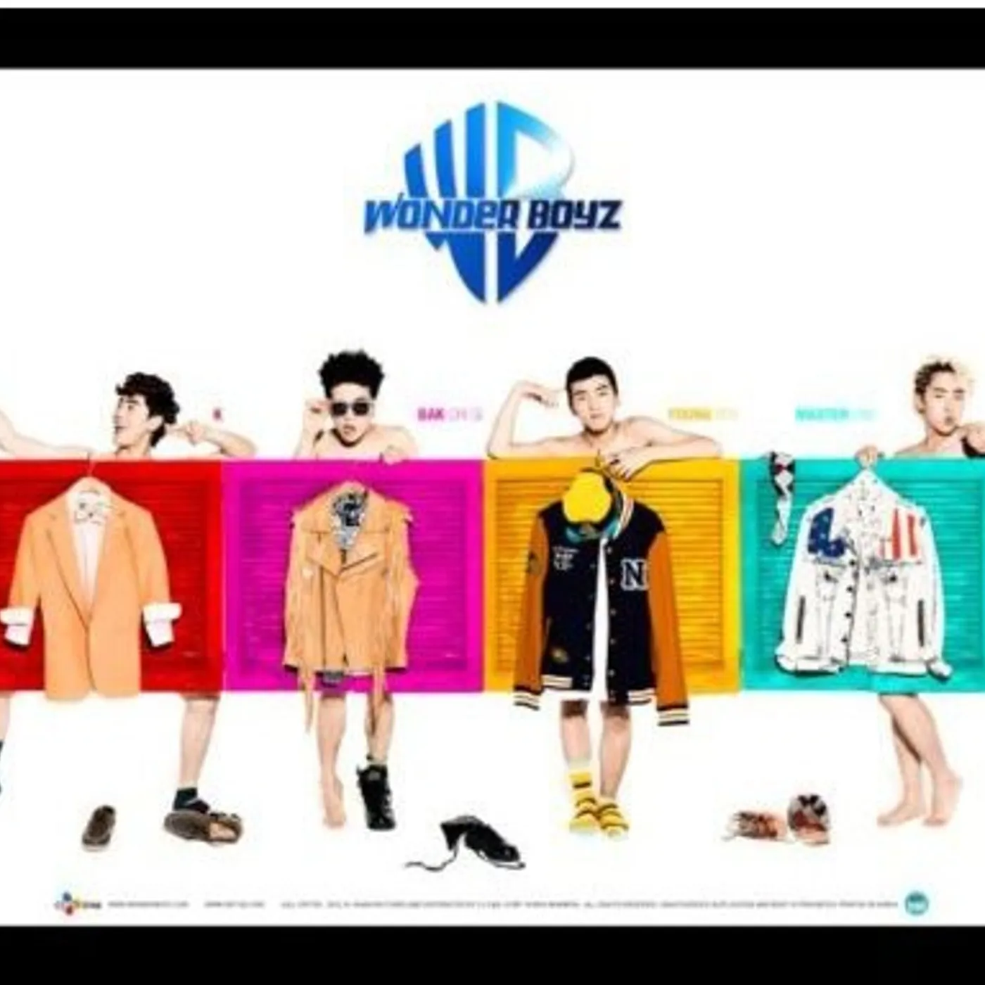 Wonder Boyz OPEN THE DOOR CD