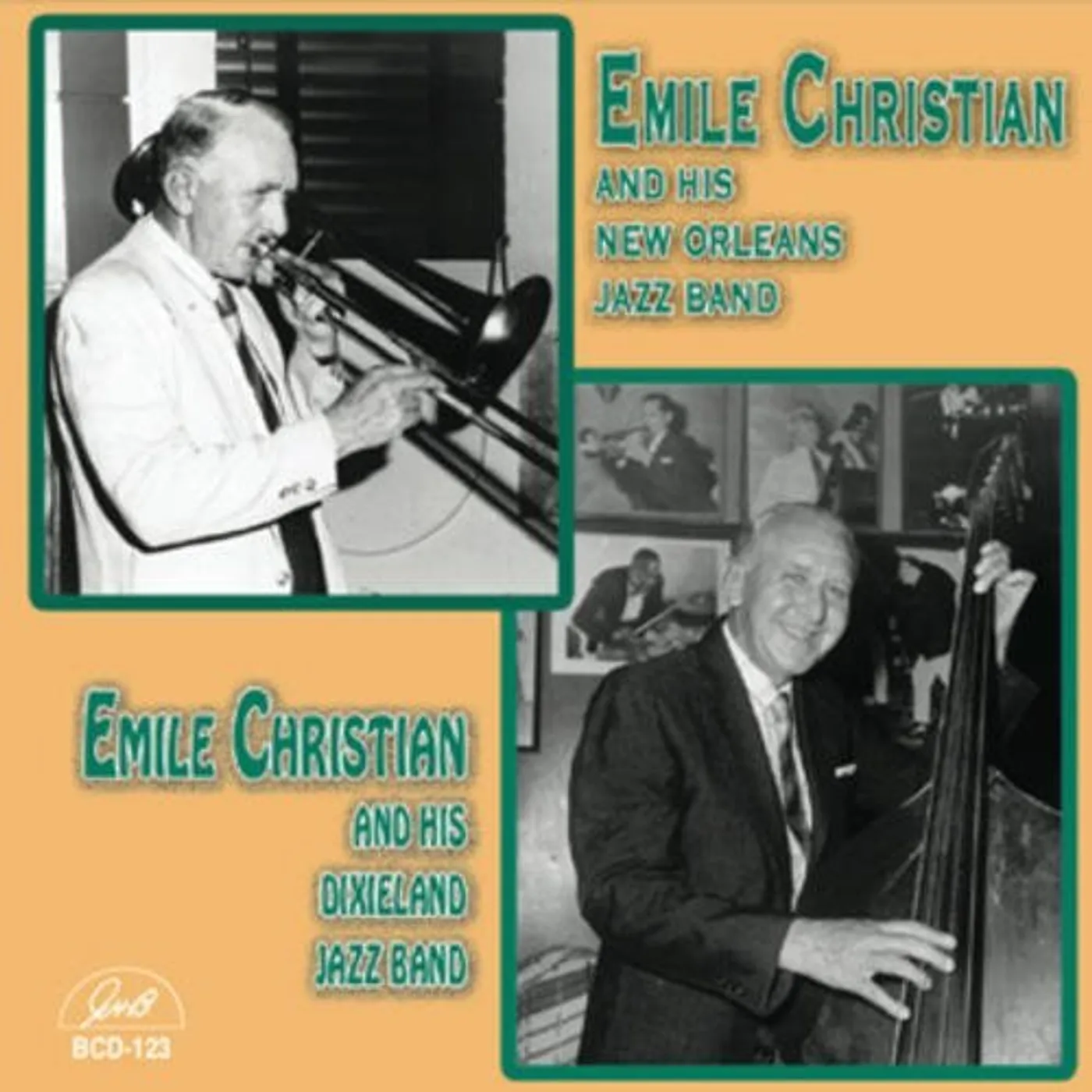 Emile Christian AND HIS NEW ORLEANS JAZZ BAND CD