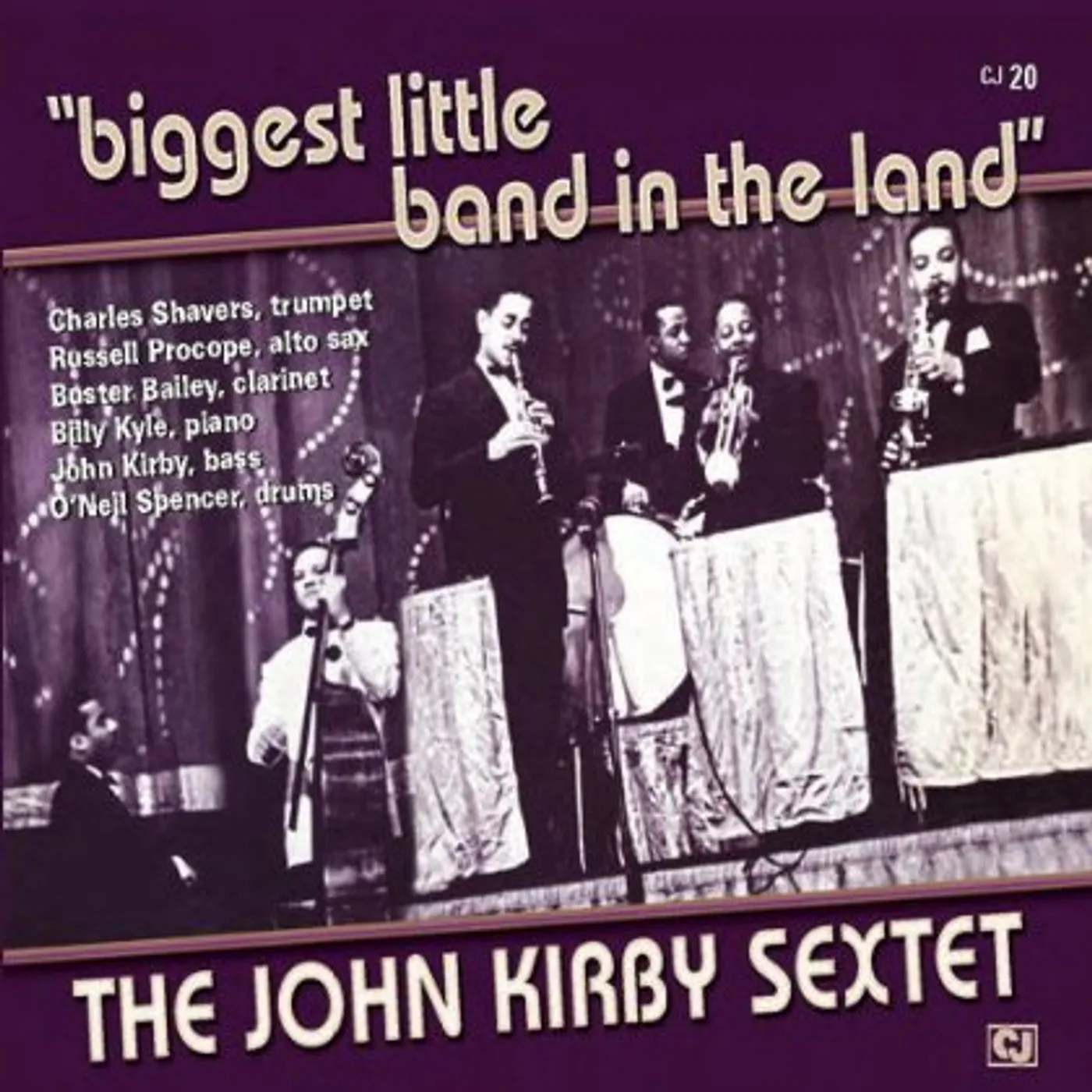John Kirby BIGGEST LITTLE BAND IN THE LAND CD