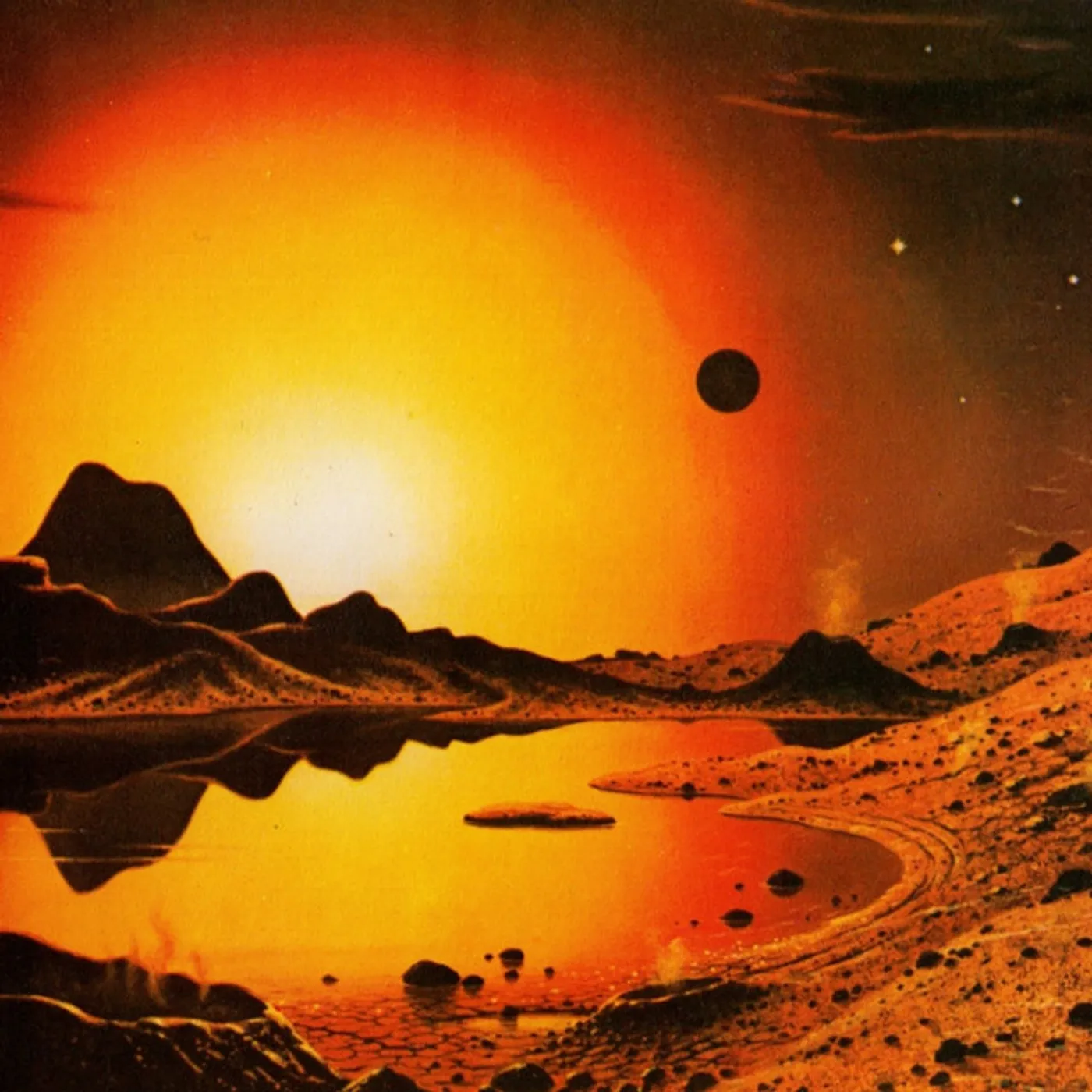 The Greg Foat Group Girl and Robot With Flowers Vinyl Record