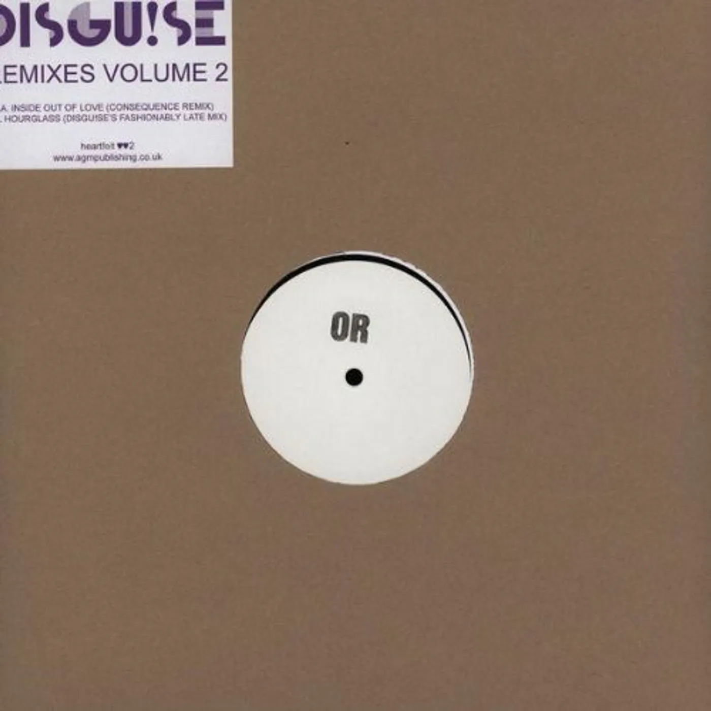 DISGUISE REMIXES 2 Vinyl Record