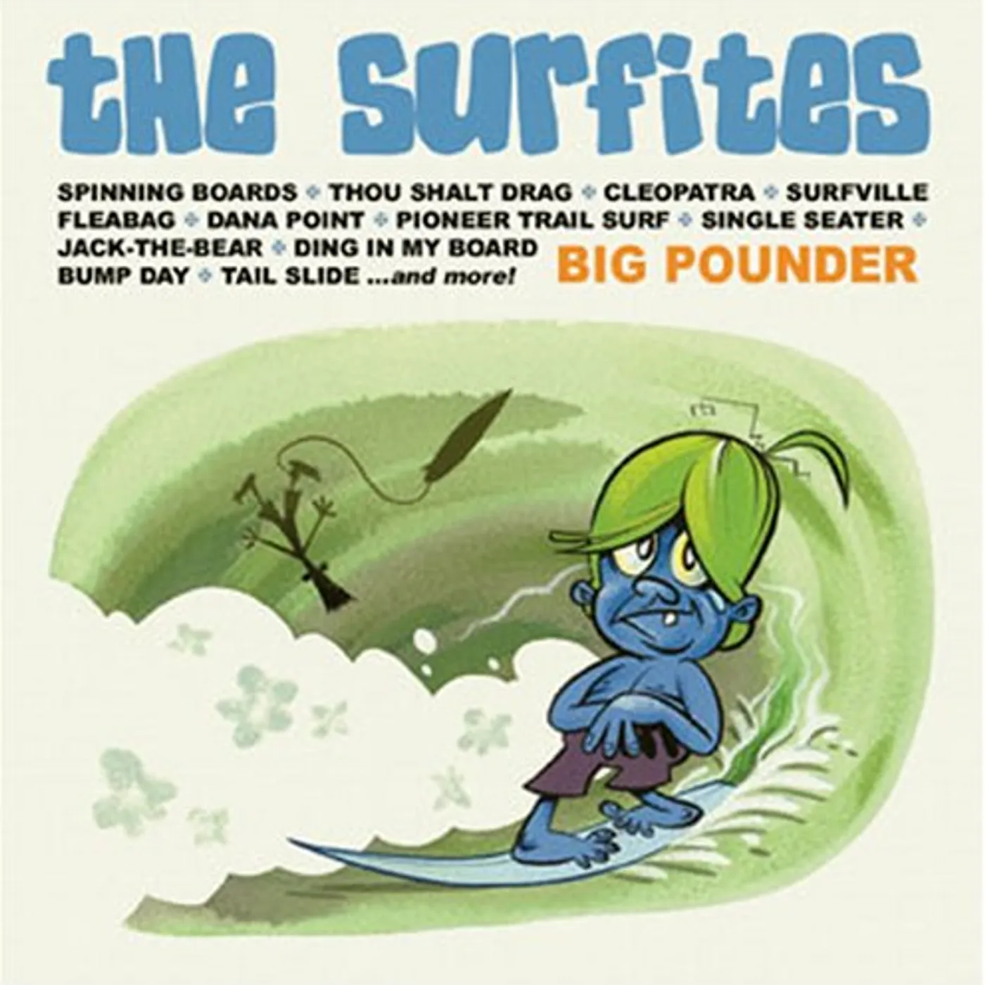 The Surfites BIG POUNDER CD