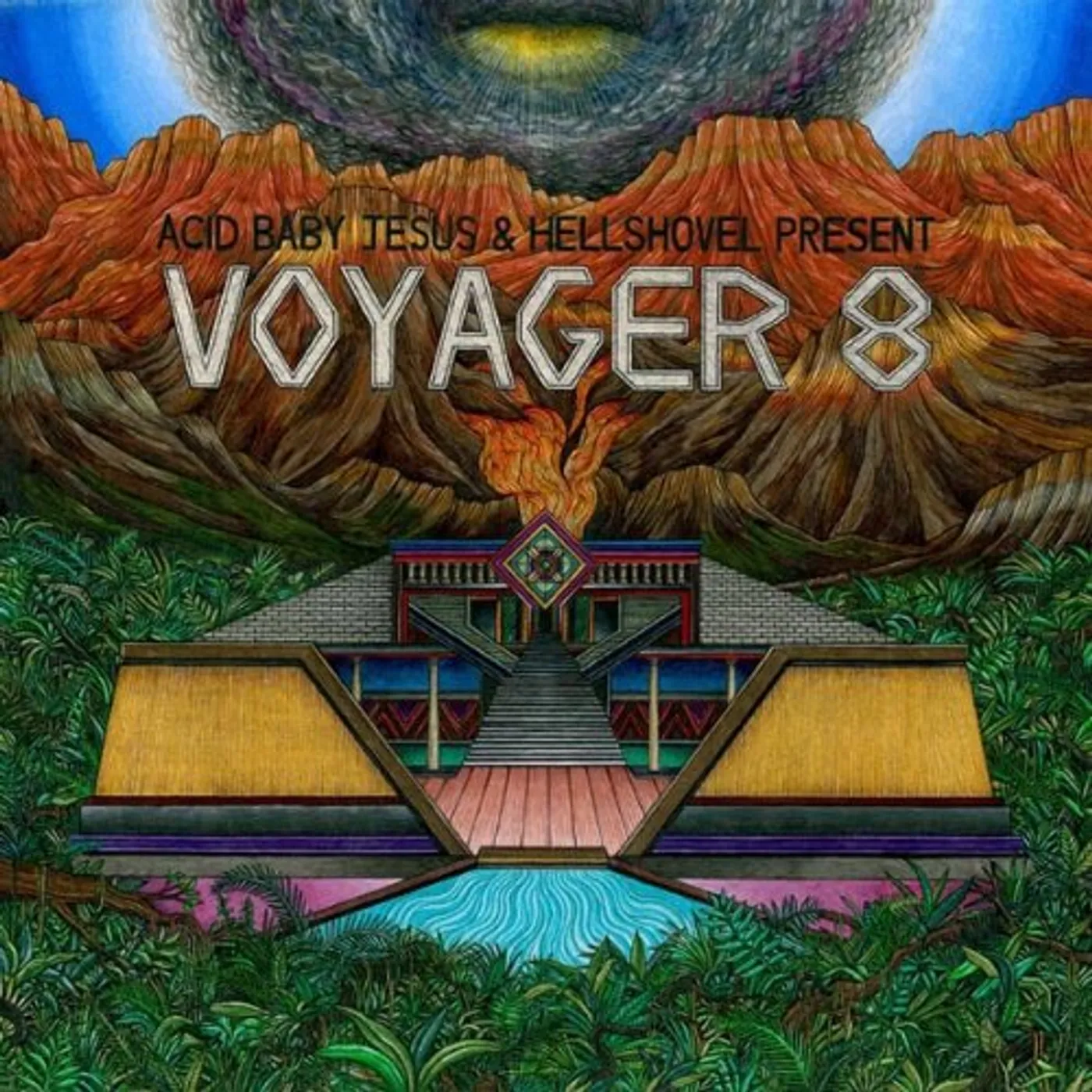 Voyager 8 ACID BABY JESUS / HELLSHOVE Vinyl Record
