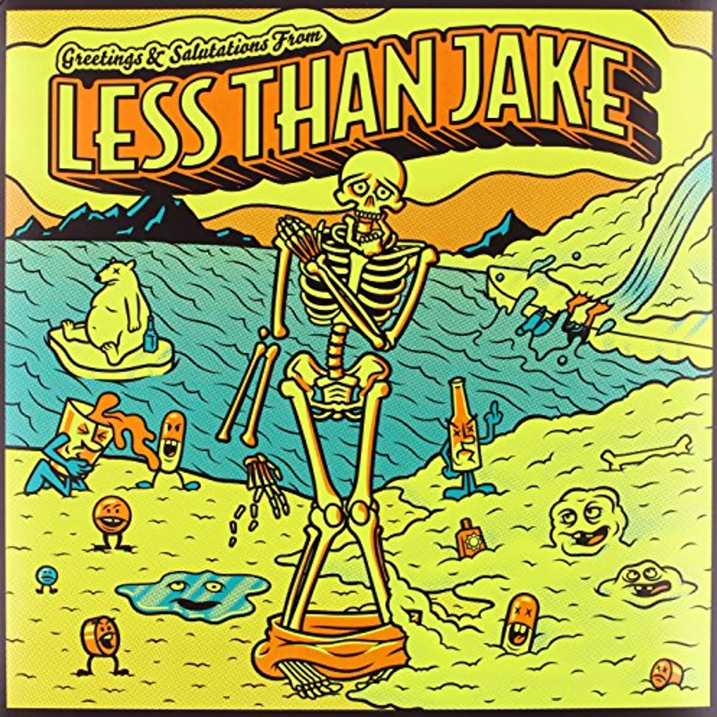 Less Thank Jake GREETINGS & SALUTATIONS Vinyl Record