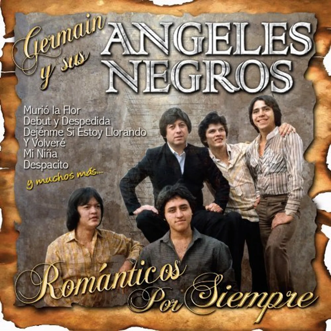 Germain y sus Angeles Negros ROMANTICOS POR SIEMPRE CD