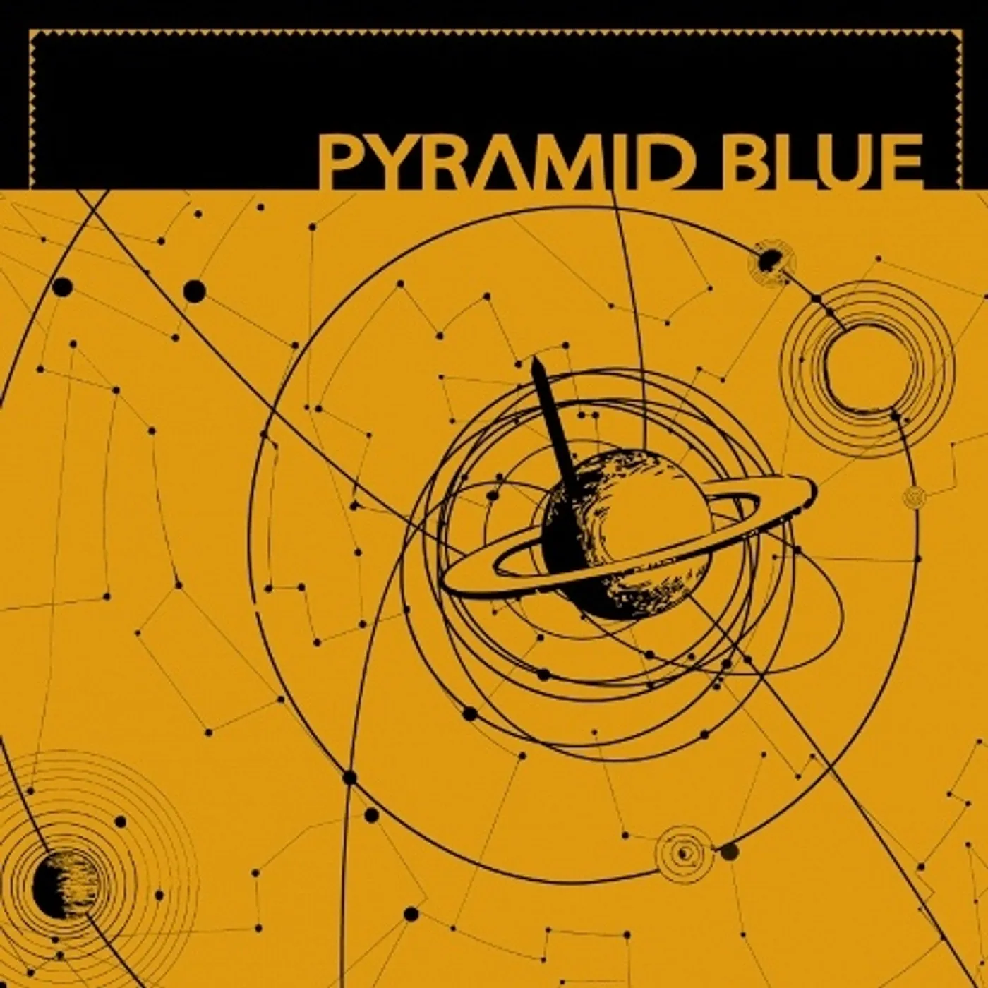 Pyramid Blue Vinyl Record