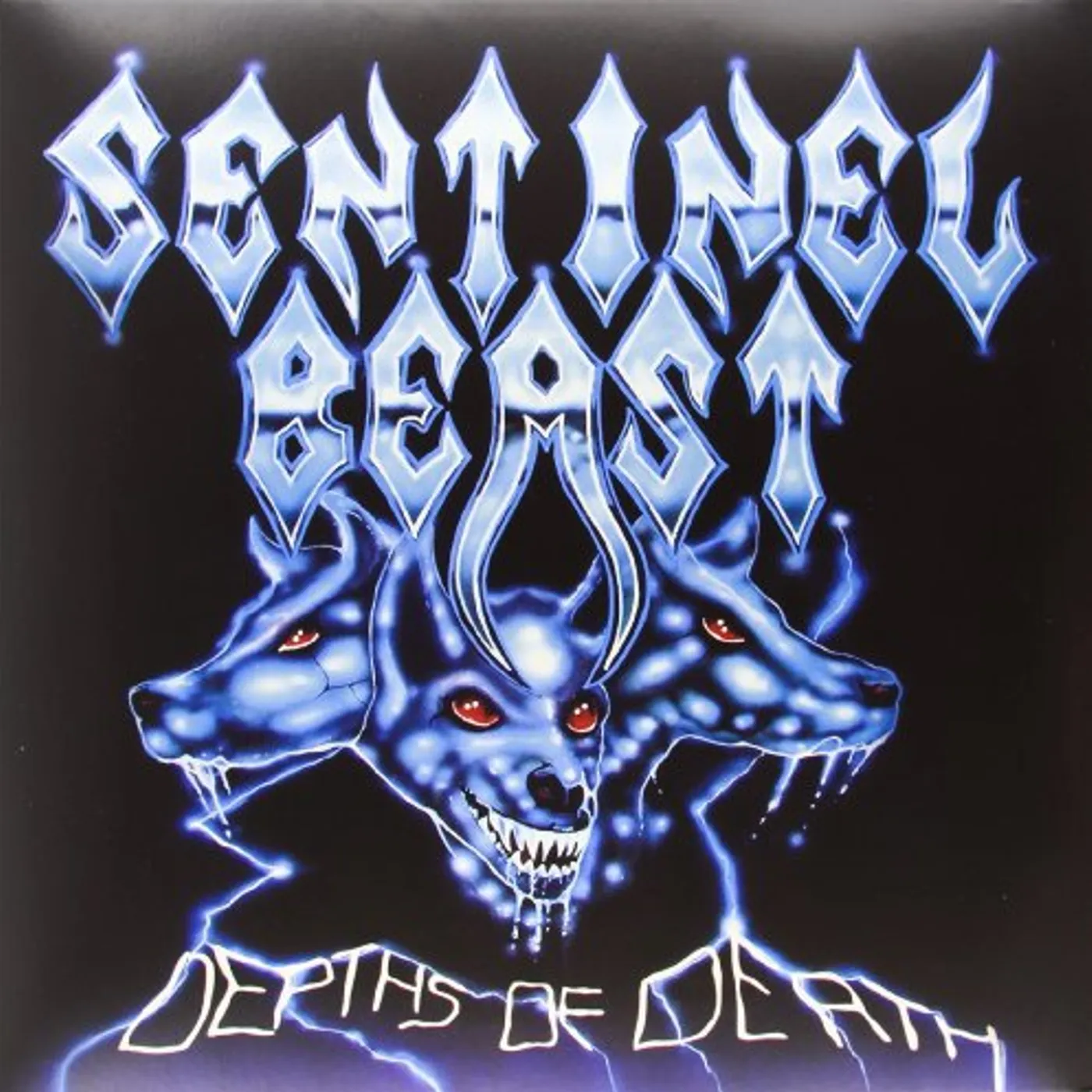 Sentinel Beast DEPTHS OF DEATH Vinyl Record - Colored Vinyl