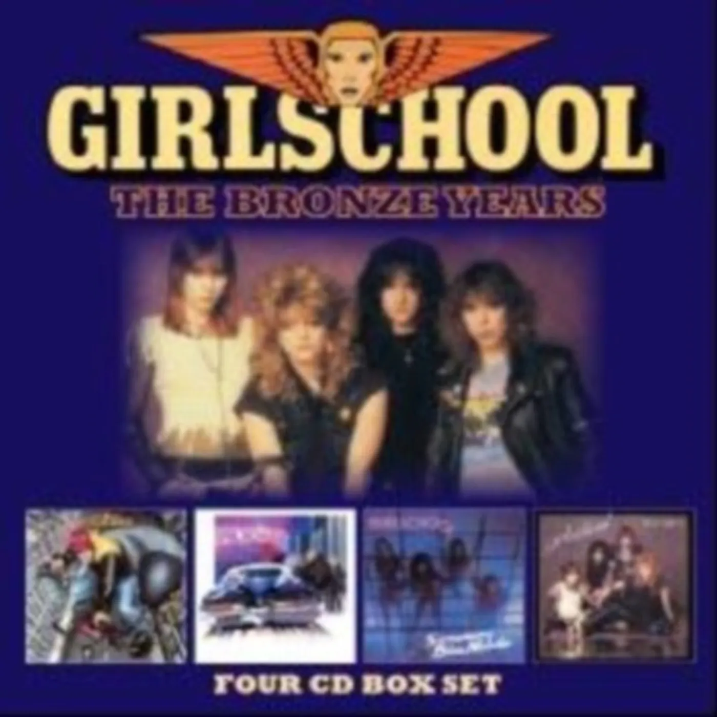 Girlschool BRONZE YEARS CD