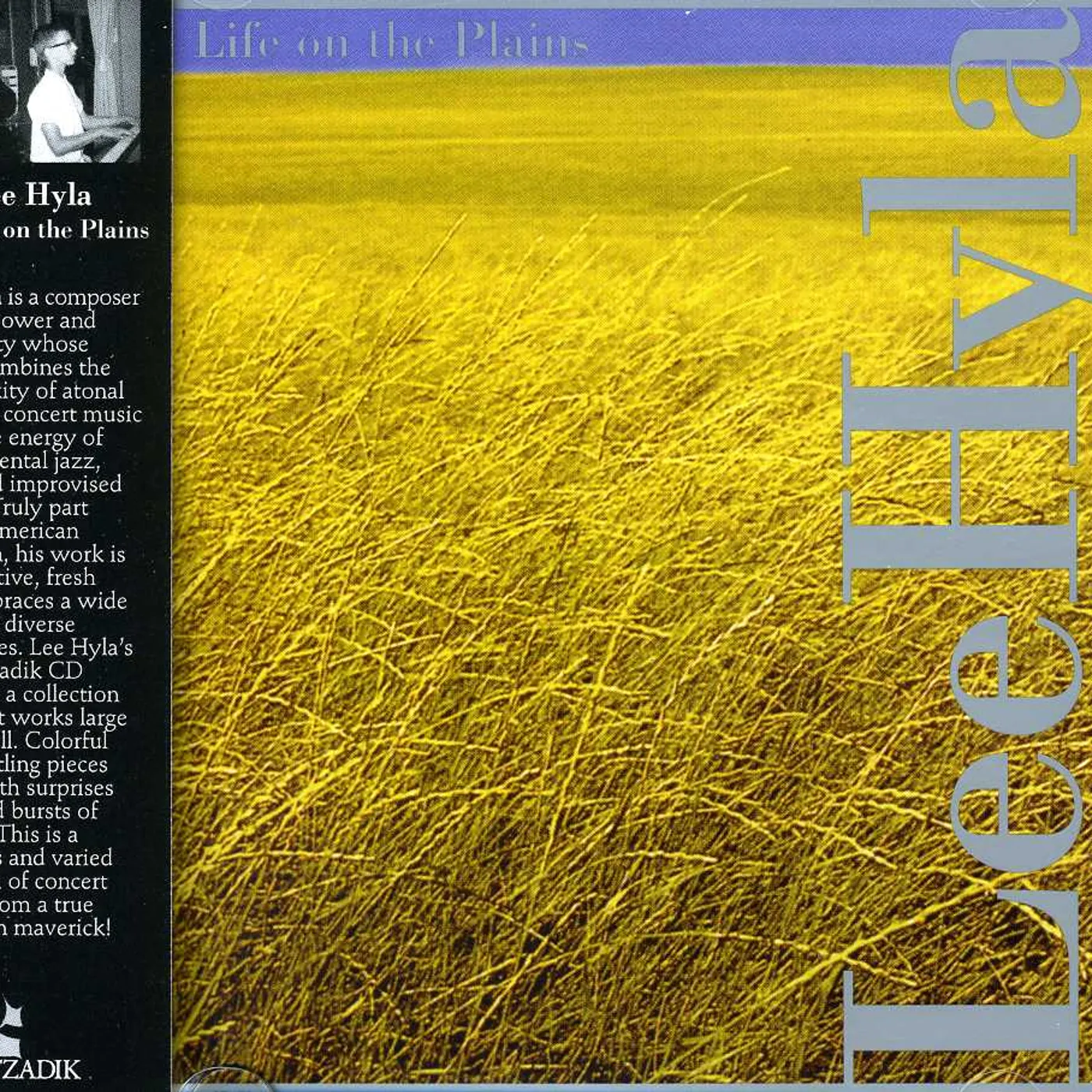 Lee Hyla MY LIFE ON THE PLAINS CD