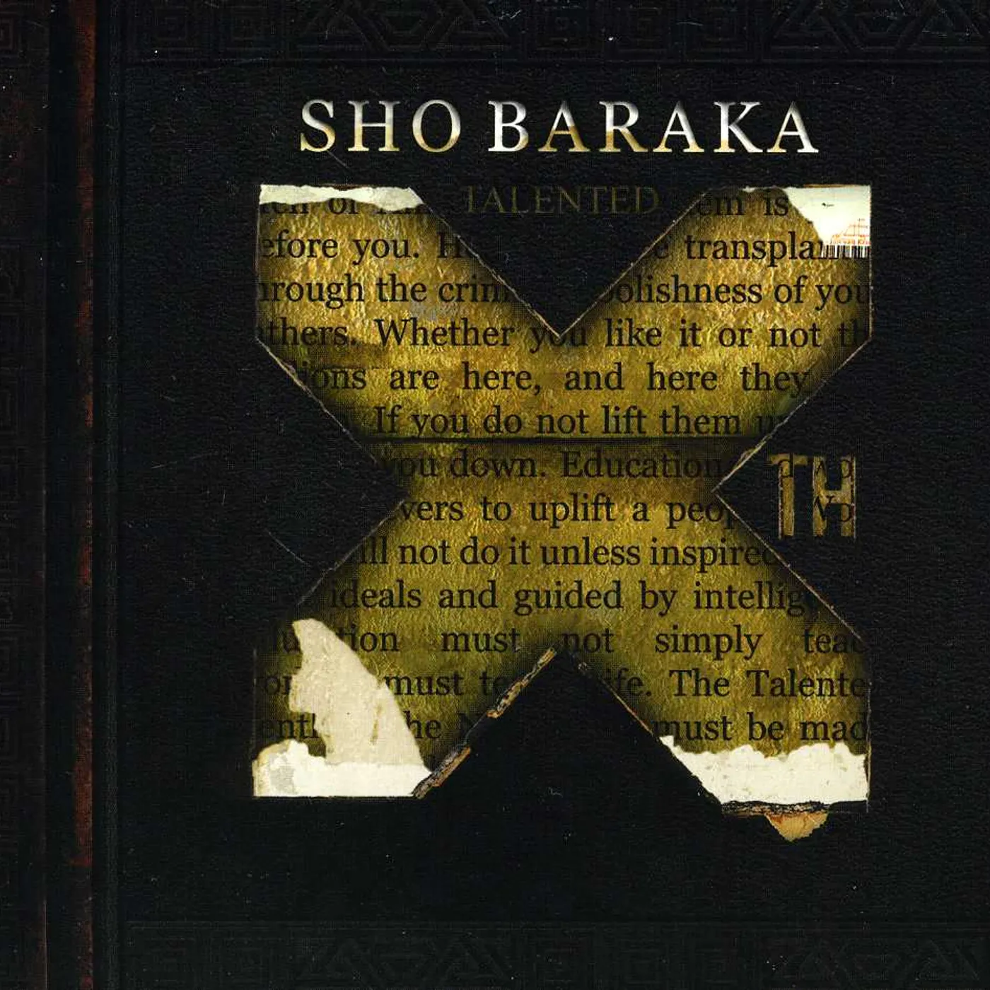Sho Baraka TALENTED 10TH CD