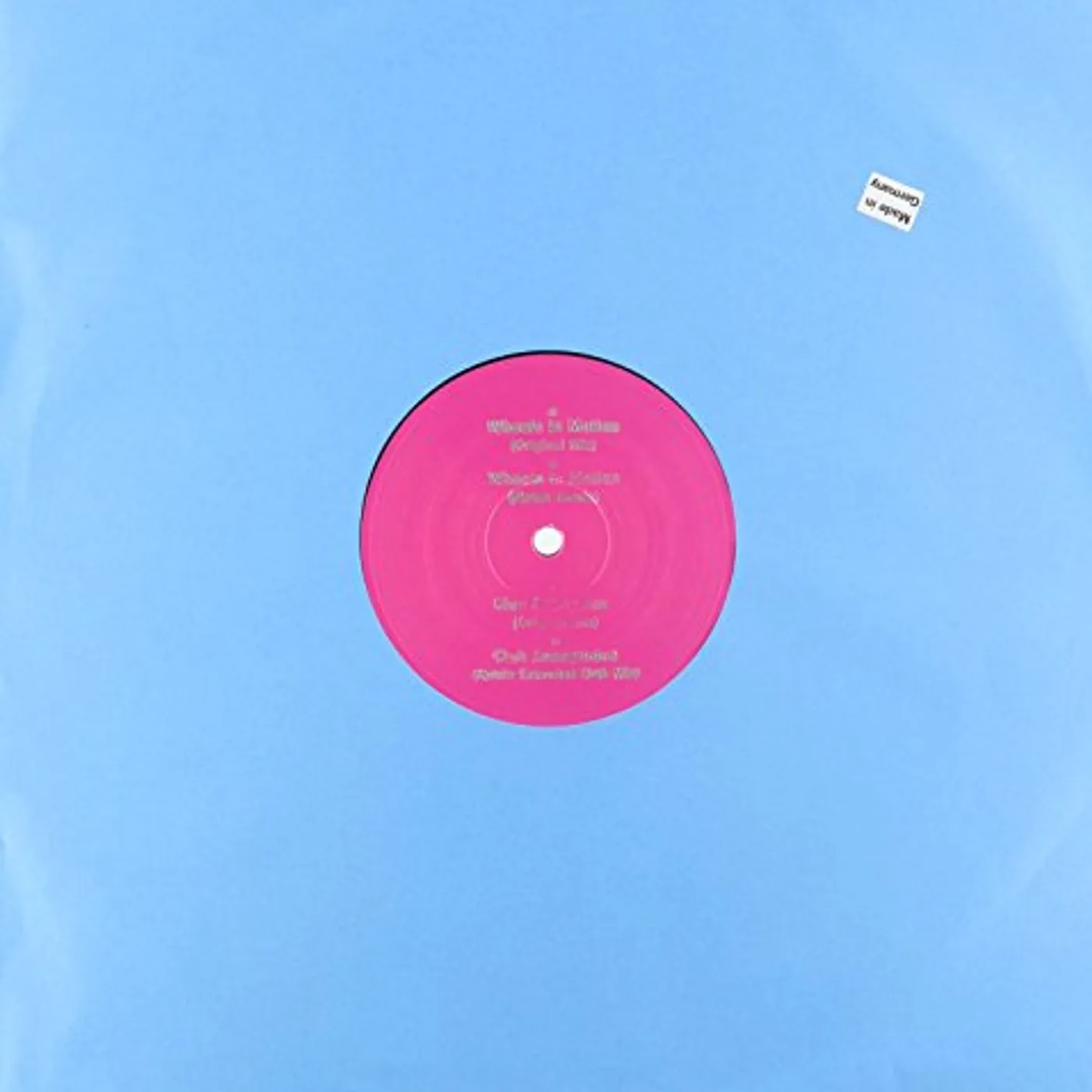 Manhooker WHEELS IN MOTION Vinyl Record