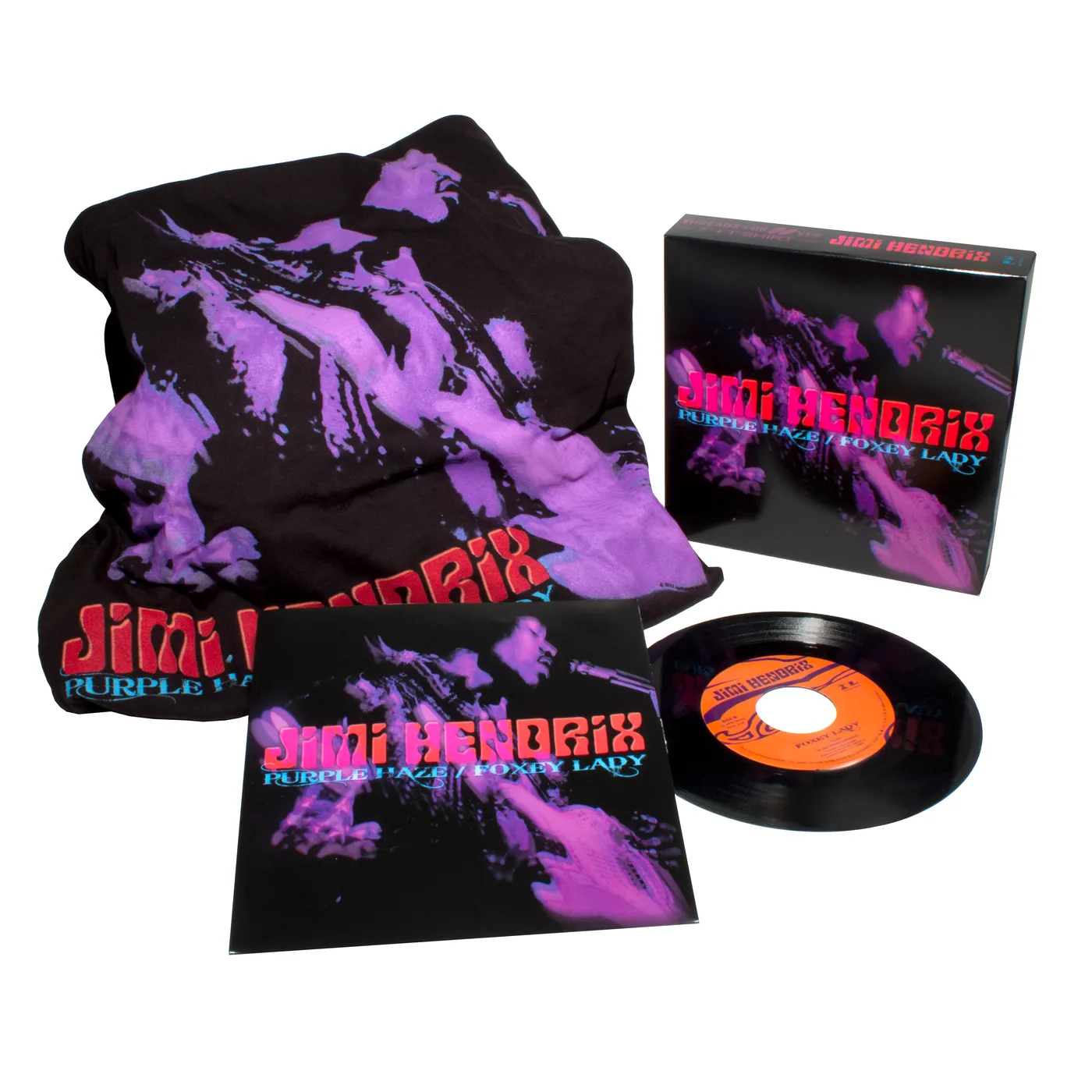 Jimi Hendrix Purple Haze / Foxey Lady Vinyl Record