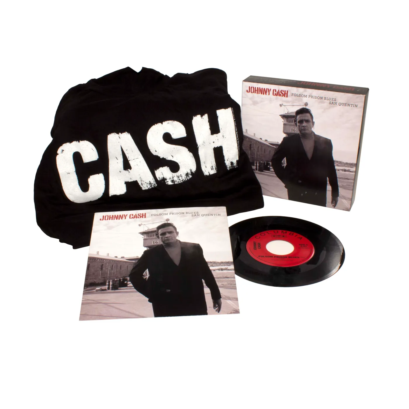 Johnny Cash Folsom Prison Blues / San Quentin Vinyl Record