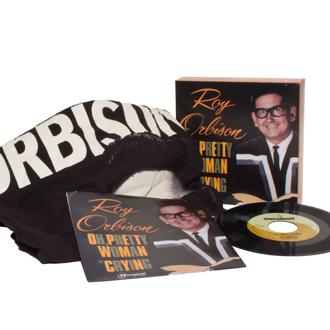 Roy Orbison PRETTY WOMAN / CRYING (LG) (WTSH) Vinyl Record - Collector's Edition