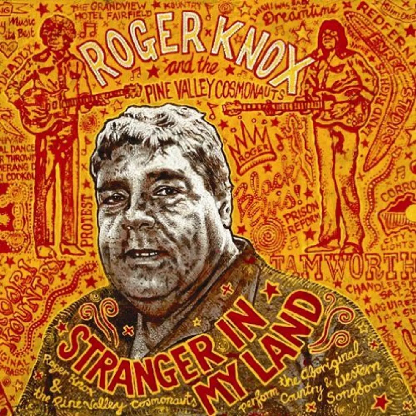 Roger Knox & the Pine Valley Cosmonauts STRANGER IN MY LAND CD