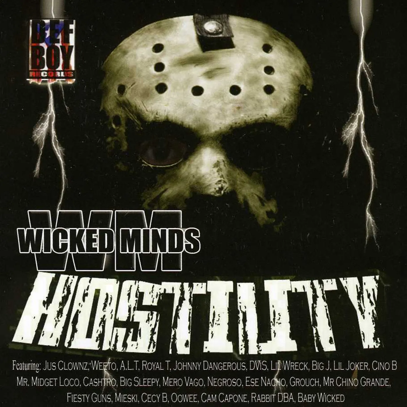 Wicked Minds HOSTILITY CD