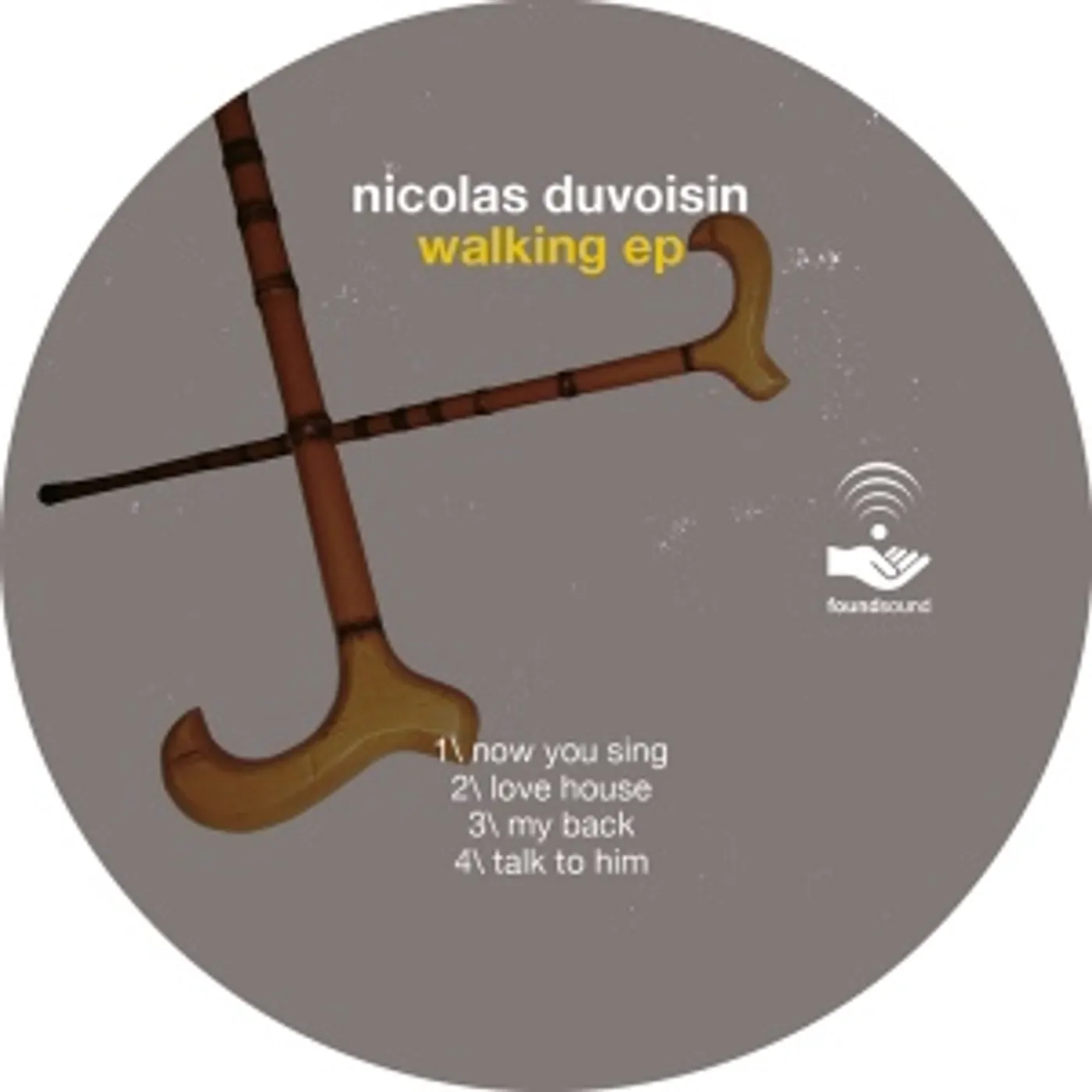 Nicolas Duvoisin WALKING (EP) Vinyl Record