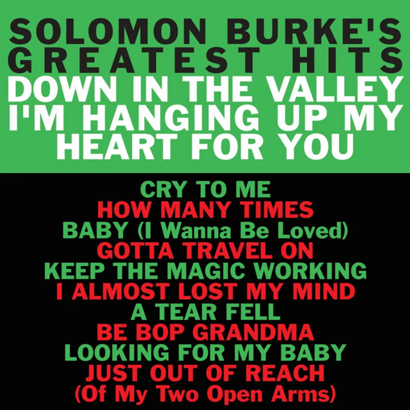 Solomon Burke GREATEST HITS CD